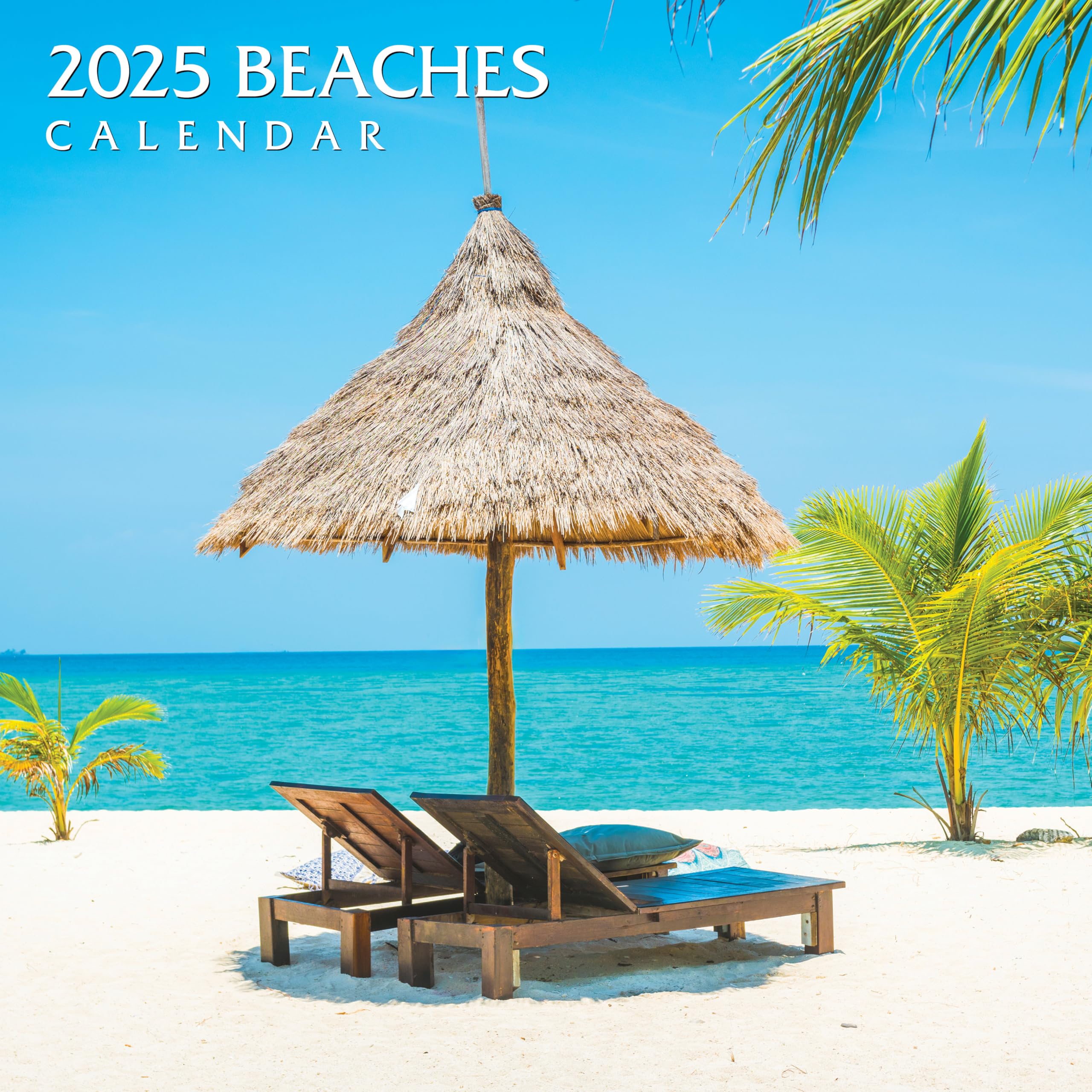 Silver Creek Press2025 Beach Calendar | 12" x 12" Wall Calendar