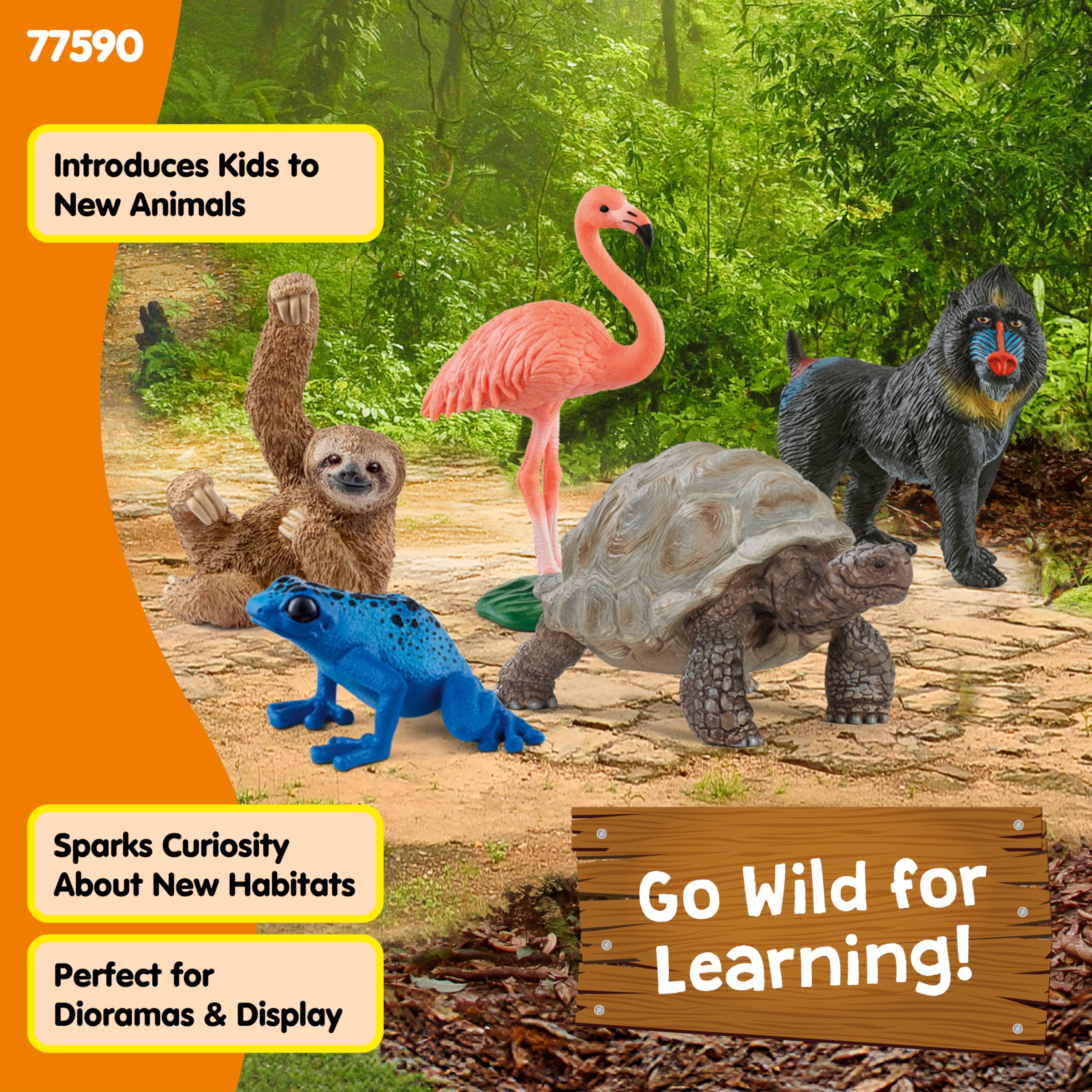 Amazon.co.jp: Schleich Wild Life - エキゾチックアニマル