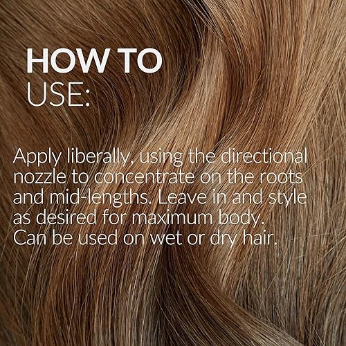 Miniatura 6 de MUK. Haircare - Espray voluminizador de grasa para el cabello, espesa y fortalece el cabello, 8.45 onzas líquidas