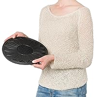 Vista 4 de HF by LT - Piedra de goma para jardín, color negro, 11-3/4 pulgadas, juego de 3