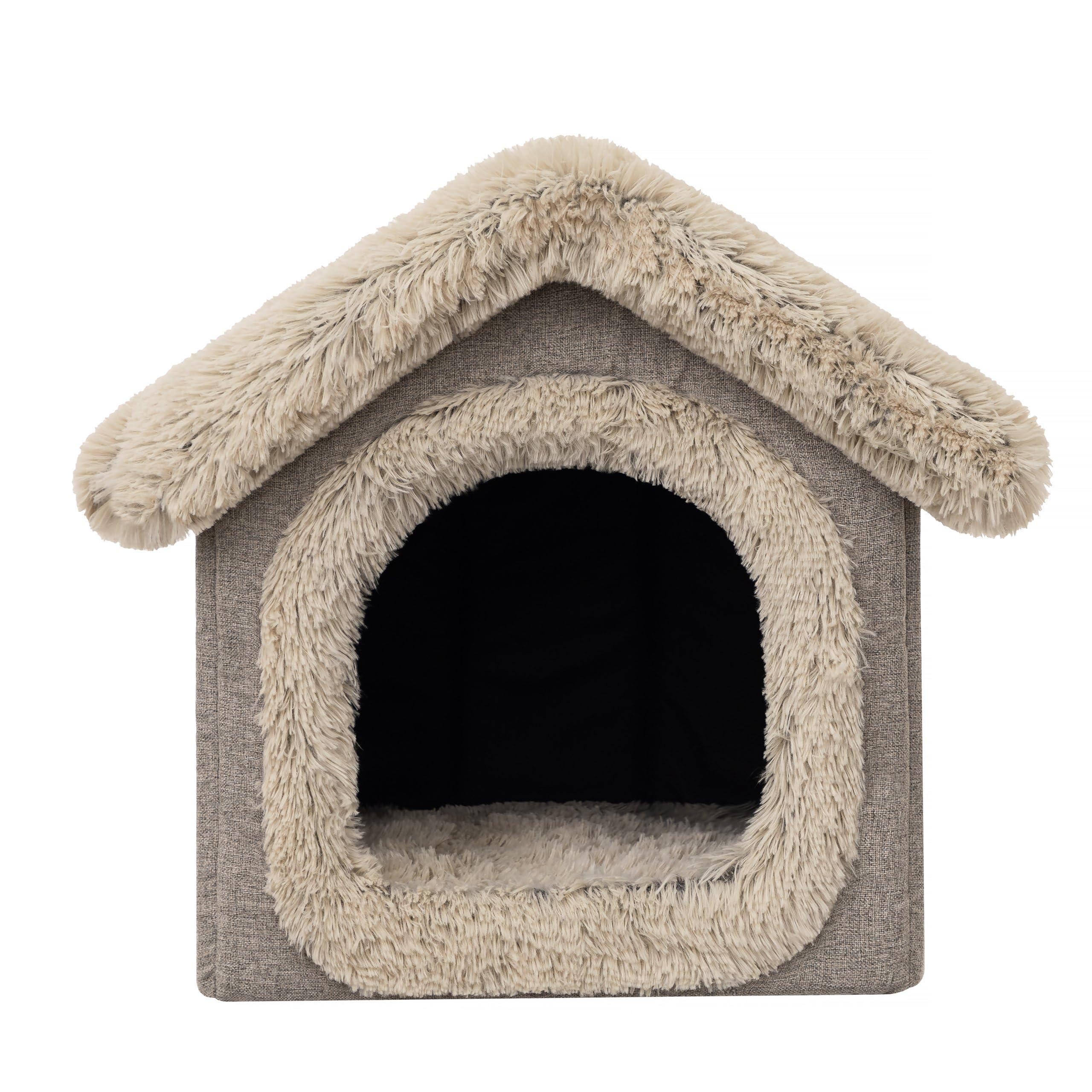 PillowPrim Cuccia per animali domestici, cuccia per cani, cuccia per cani, cuccia per gatti, cuscino per gatti, 38 x 44 x 45 cm