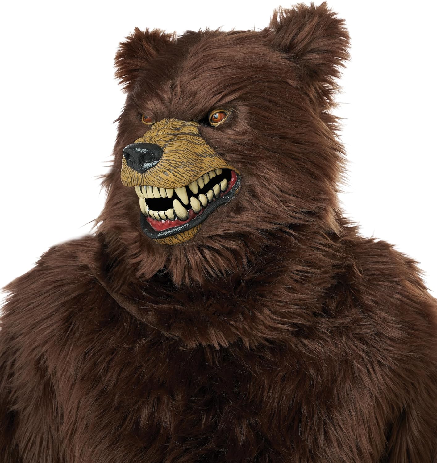 California Costumes: Deluxe Grizzly Bear Costume with Moveable Jaw Mask