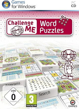 Challenge Me Word Puzzles PC DVD