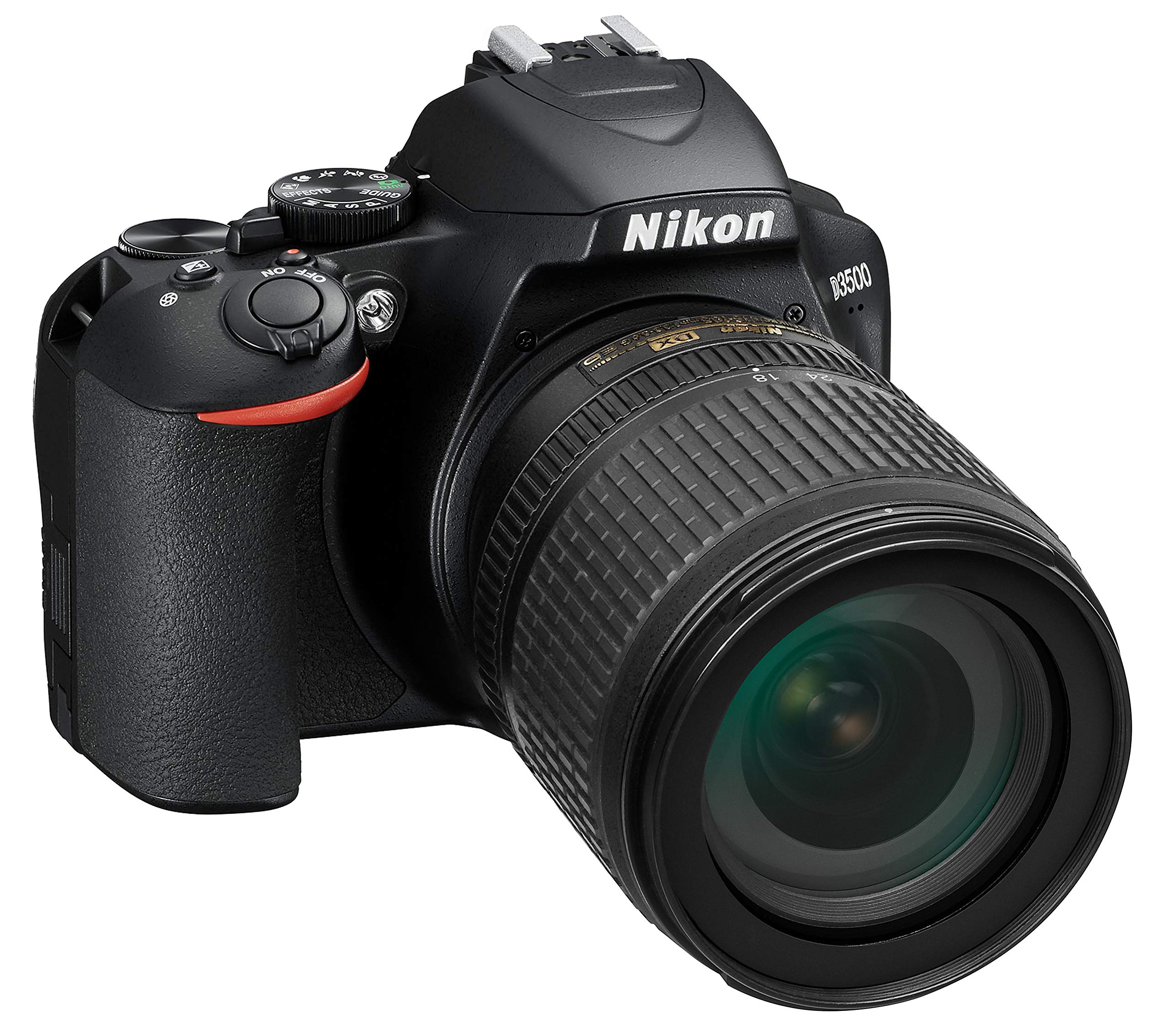 Nikon DSLR-Kamera Nikon D3500 DSLR-Kamera im Kit + AF-S DX 18-105 mm VR Objektiv