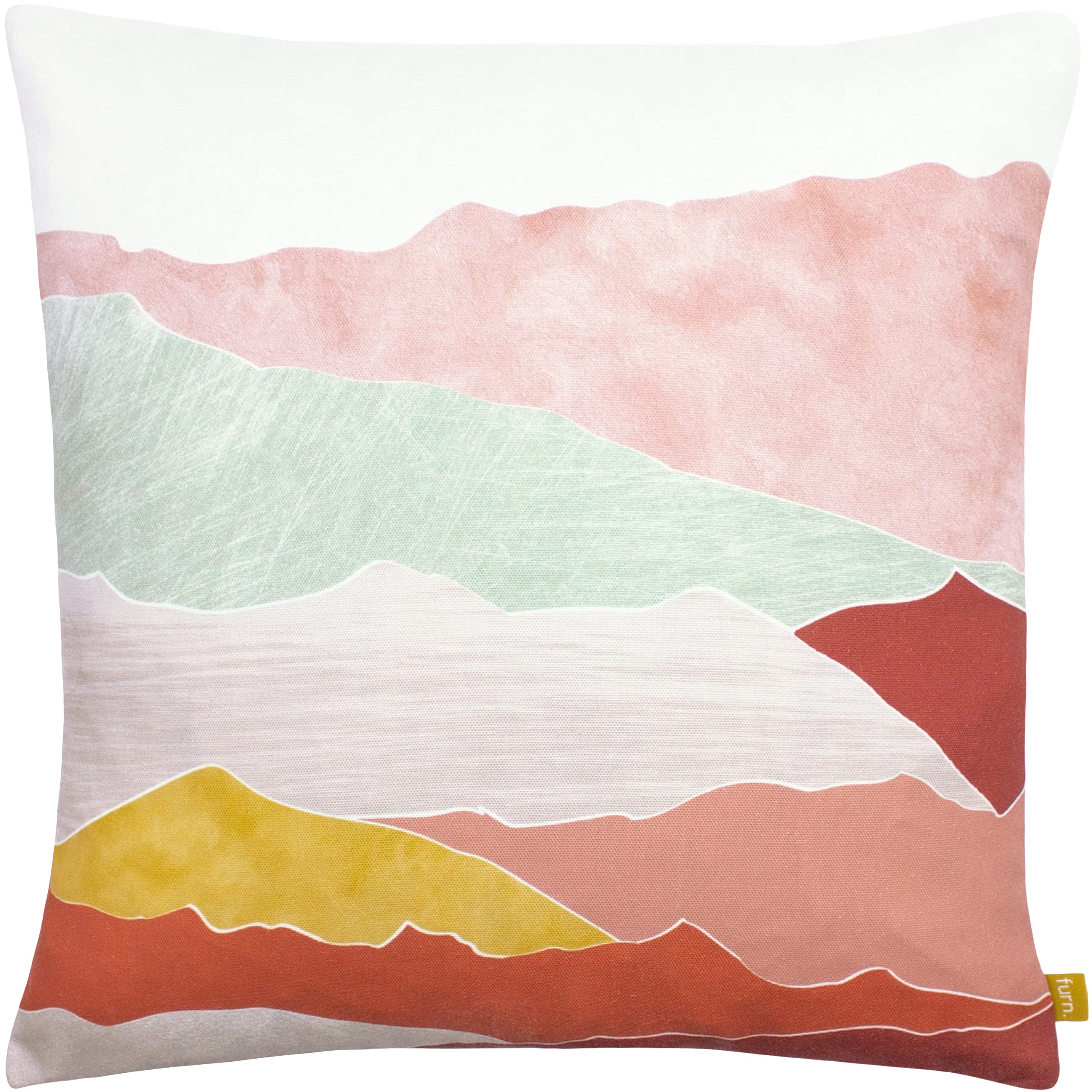 furn. Wander Polyester Filled Cushion, Blush, 43 x 43cm
