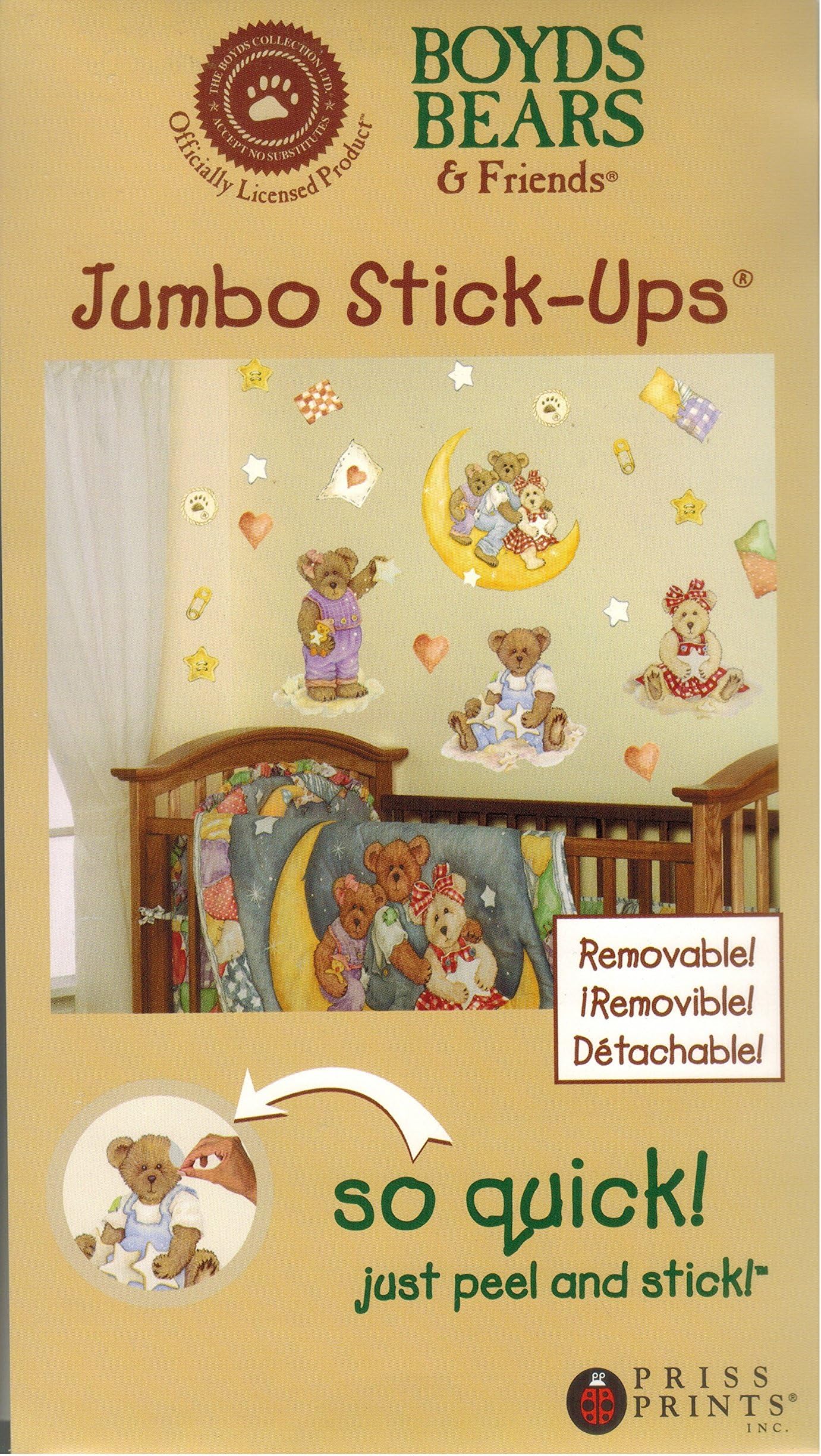 26 California Wholesale Boyd Bears Jumbo Stick Ups, Multicolor