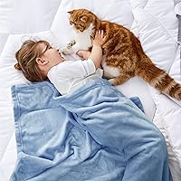 Vista 406 de Bedsure - Manta de vellón, tamaño queen, suave, ligera, afelpada, mullida, acogedora, de microfibra de lujo, color rosa, 90 x 90 pulgadas