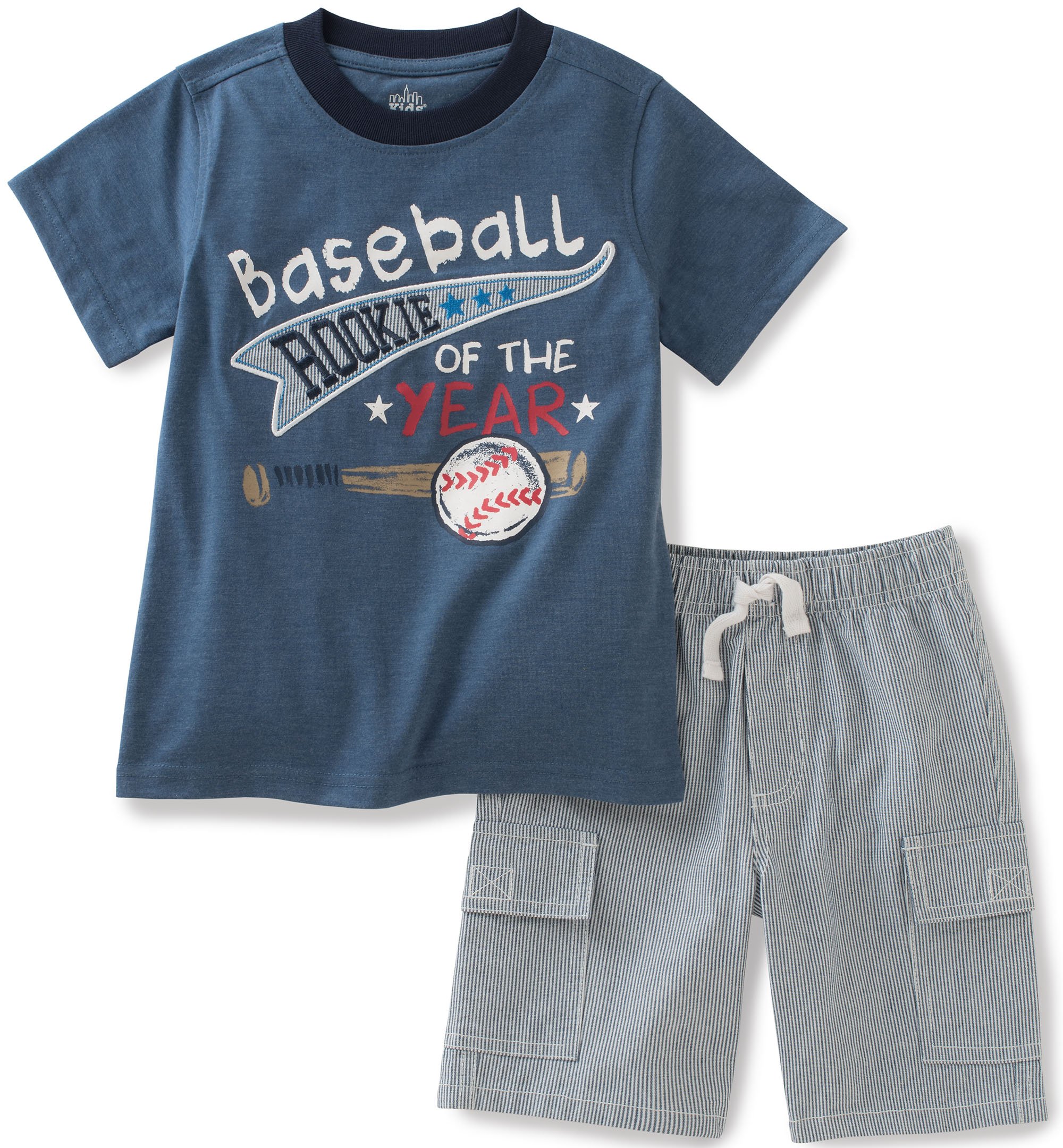 Kids HeadquartersBaby Boys 2 Pieces Tee Short Set