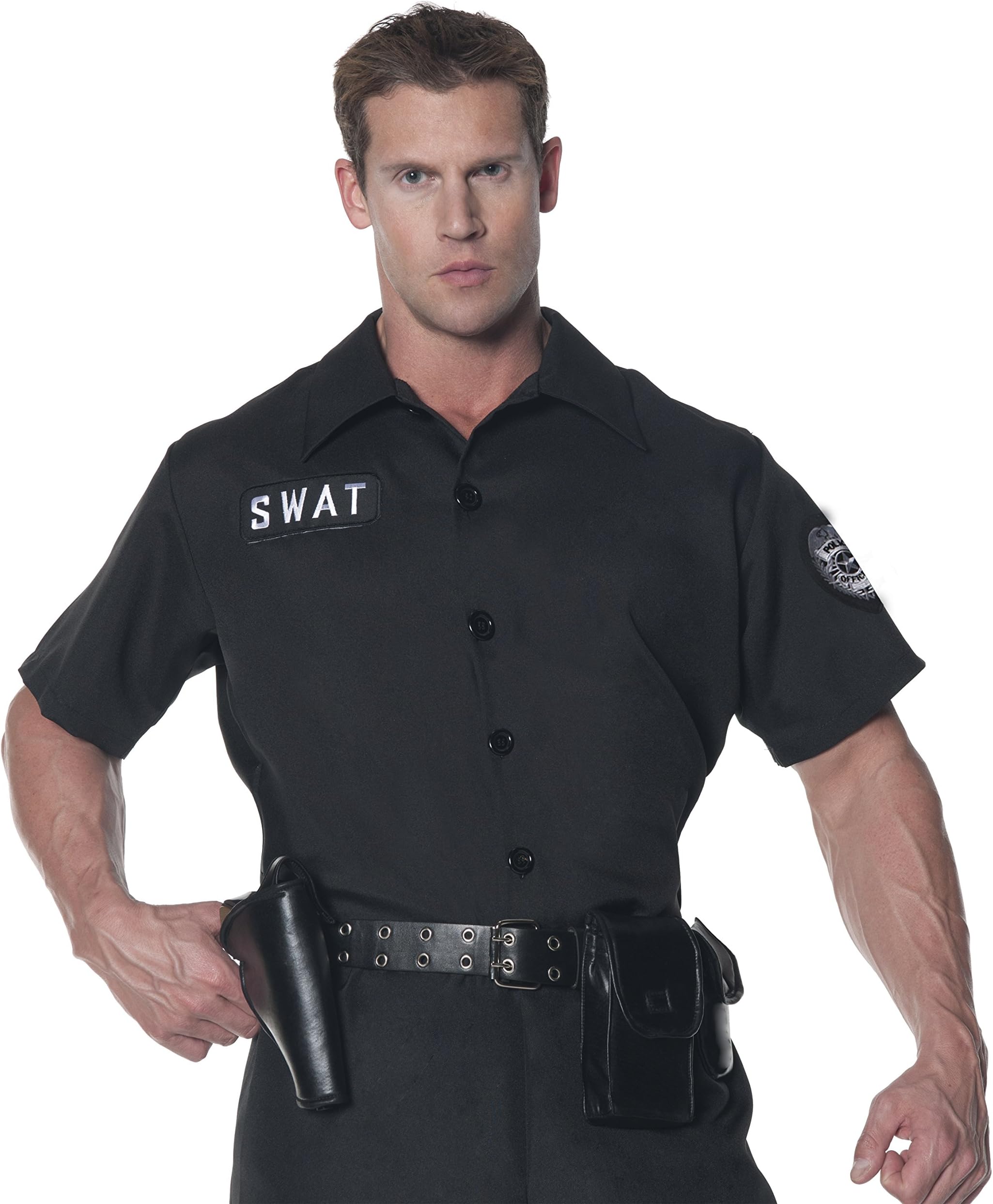 Underwraps Men's Plus-Size Swat Shirt