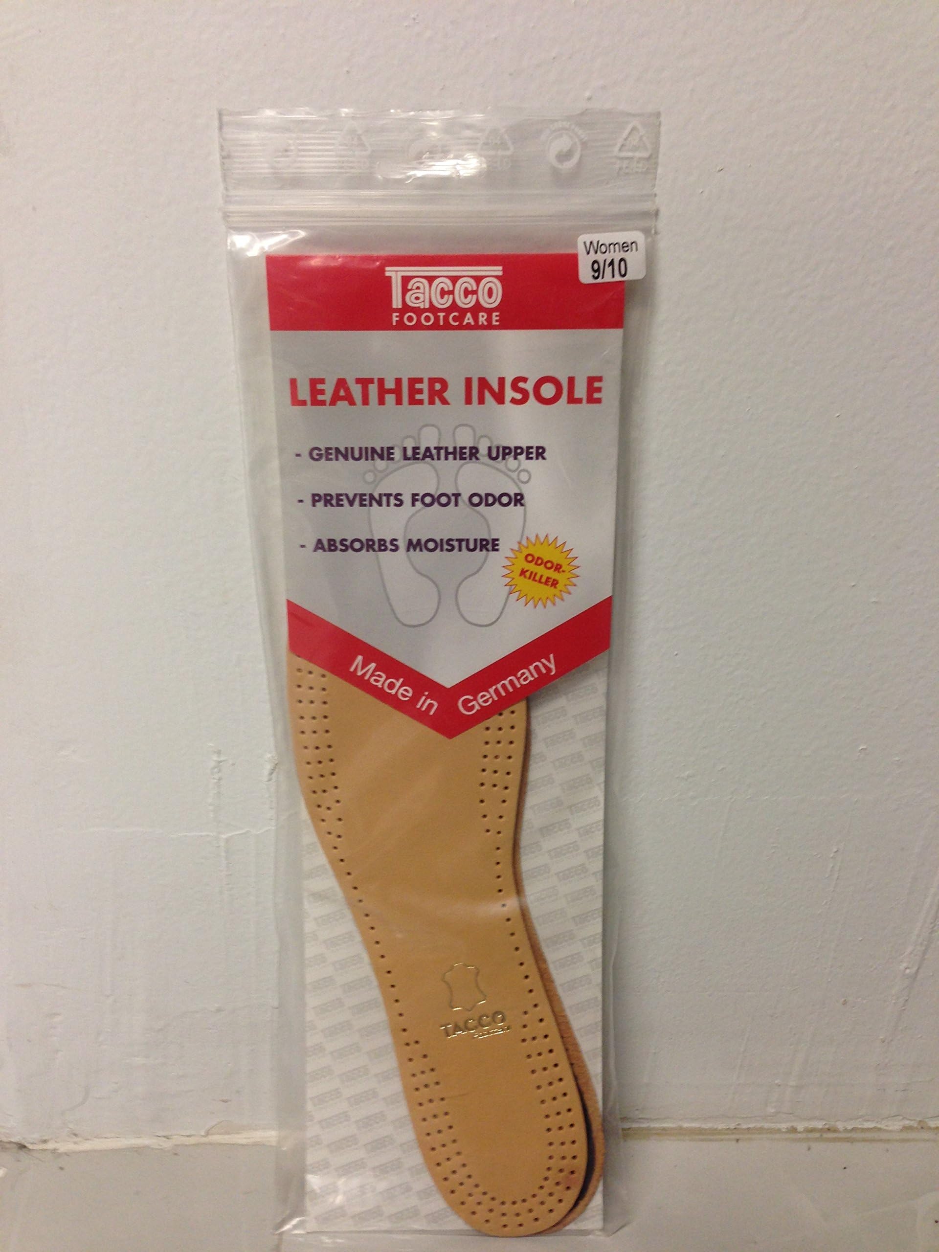 Leather Insoles - Size Womens 5