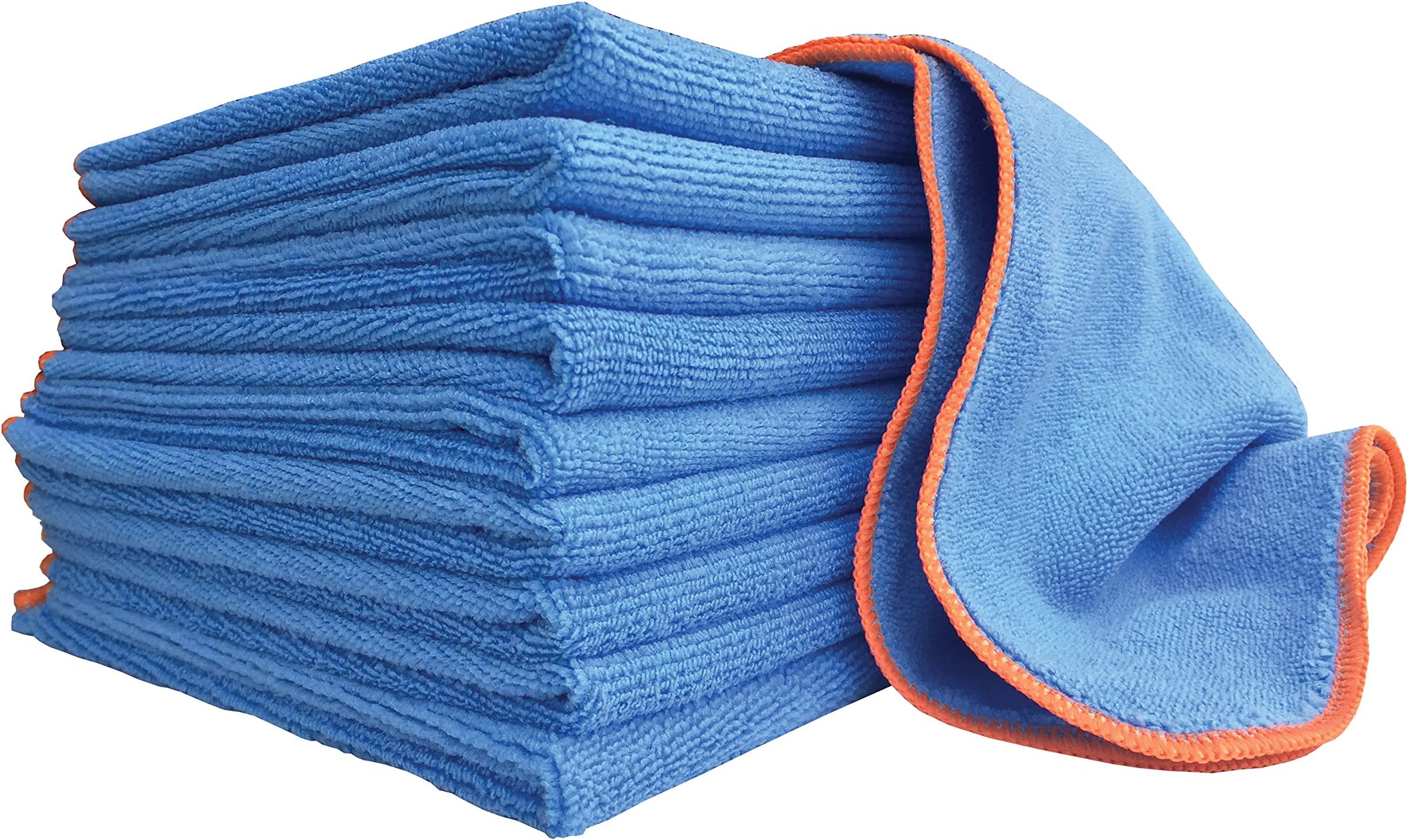 Microfiber Cleaning Cloths Imbedded with DG-300 Silverclear. Go Beyond Ordinary Cleaning. 12 Washable and Reusable Cloths