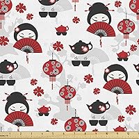 Vista 12 de Lunarable The Yard, tela de mariposa de The Yard, colorido patrón de insectos con alas para primavera, diseño de dibujos animados, tela de Morado