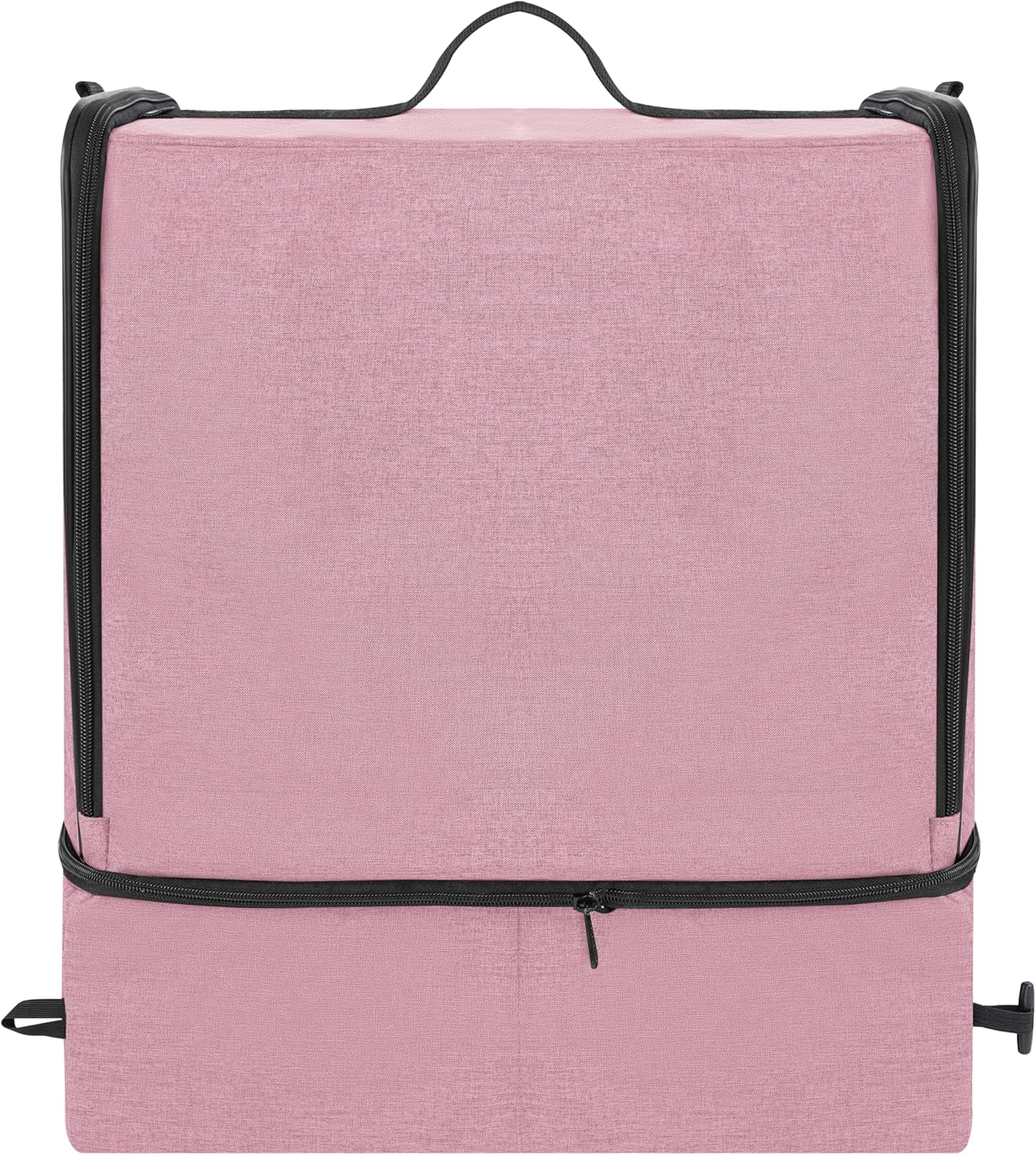 apollo walker Portable Cat Travel Litter Box with Zipped Waterproof Bag,No Collapse with Hard Base Insert at Bottom, No Leakage, No Smell, Easy to Carry, Easy to Use in Hotels