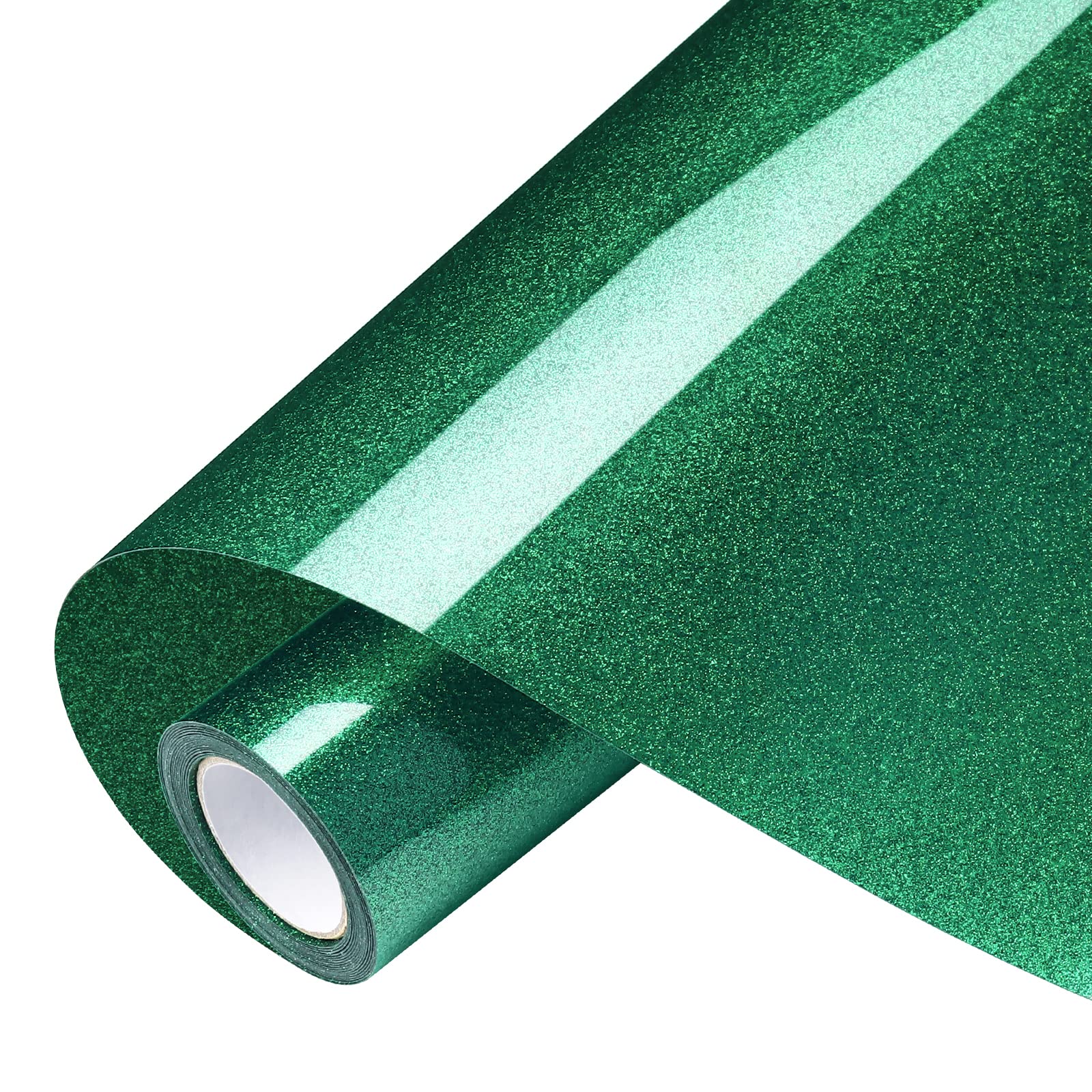 VinylRus Glitter Heat Transfer Vinyl Rolls - Red Iron On Vinyl For Shirts Glitter Htv Vinyl For All Cutter Machine - View #7