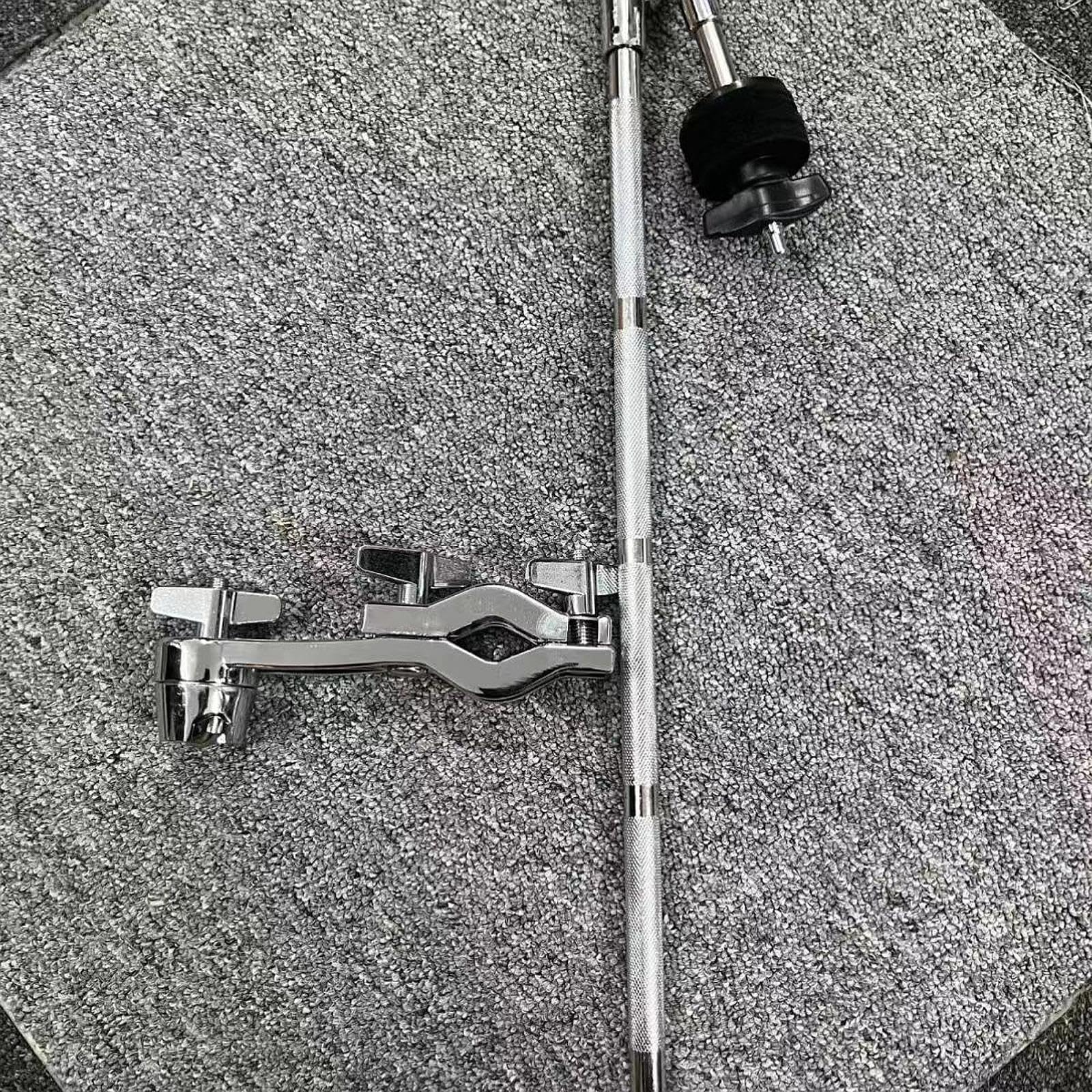 Baoblaze Morsetto di estensione per batteria, supporto per morsetto per piatti, morsetto per batteria per strumento musicale