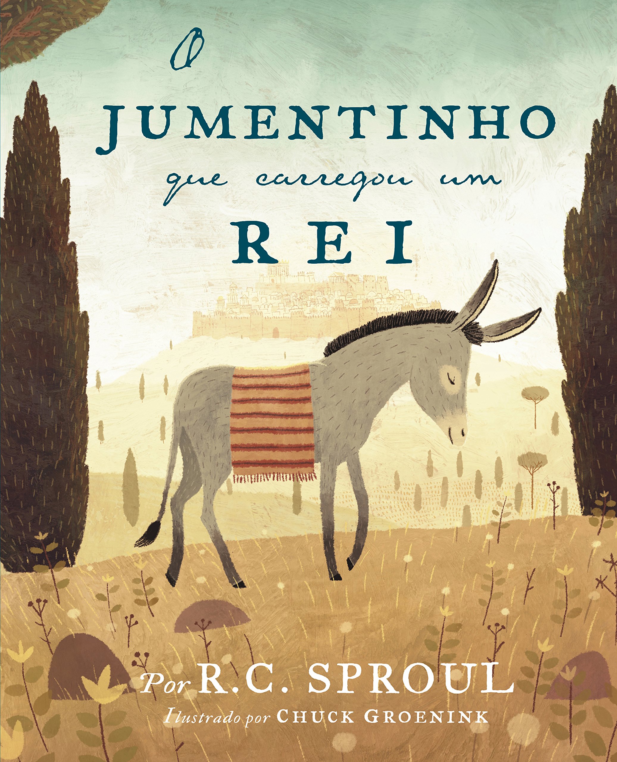 Capa do livro: O jumentinho que carregou um rei