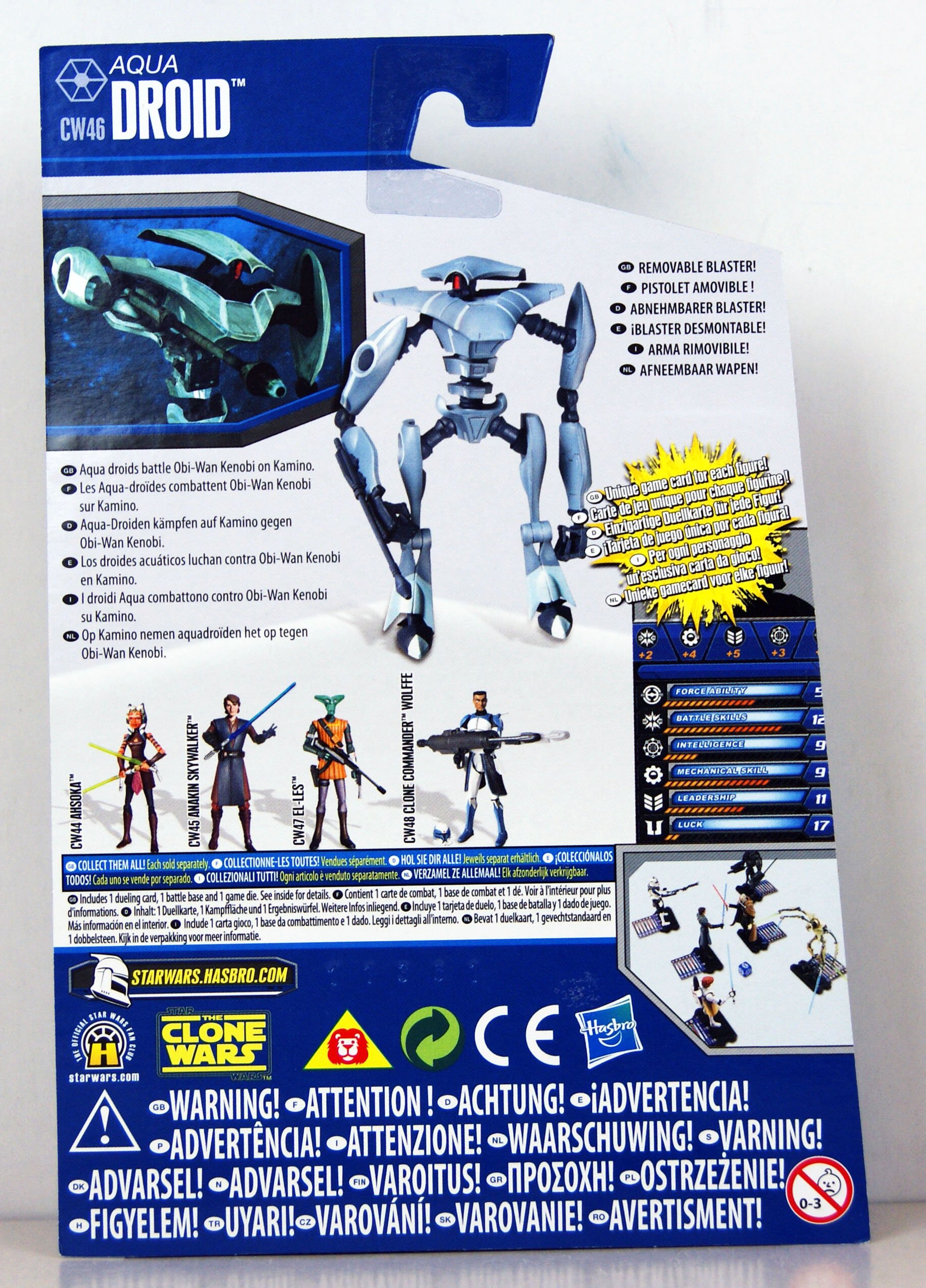 Star Wars 2011 Clone Wars Animated Action Figure CW No. 62