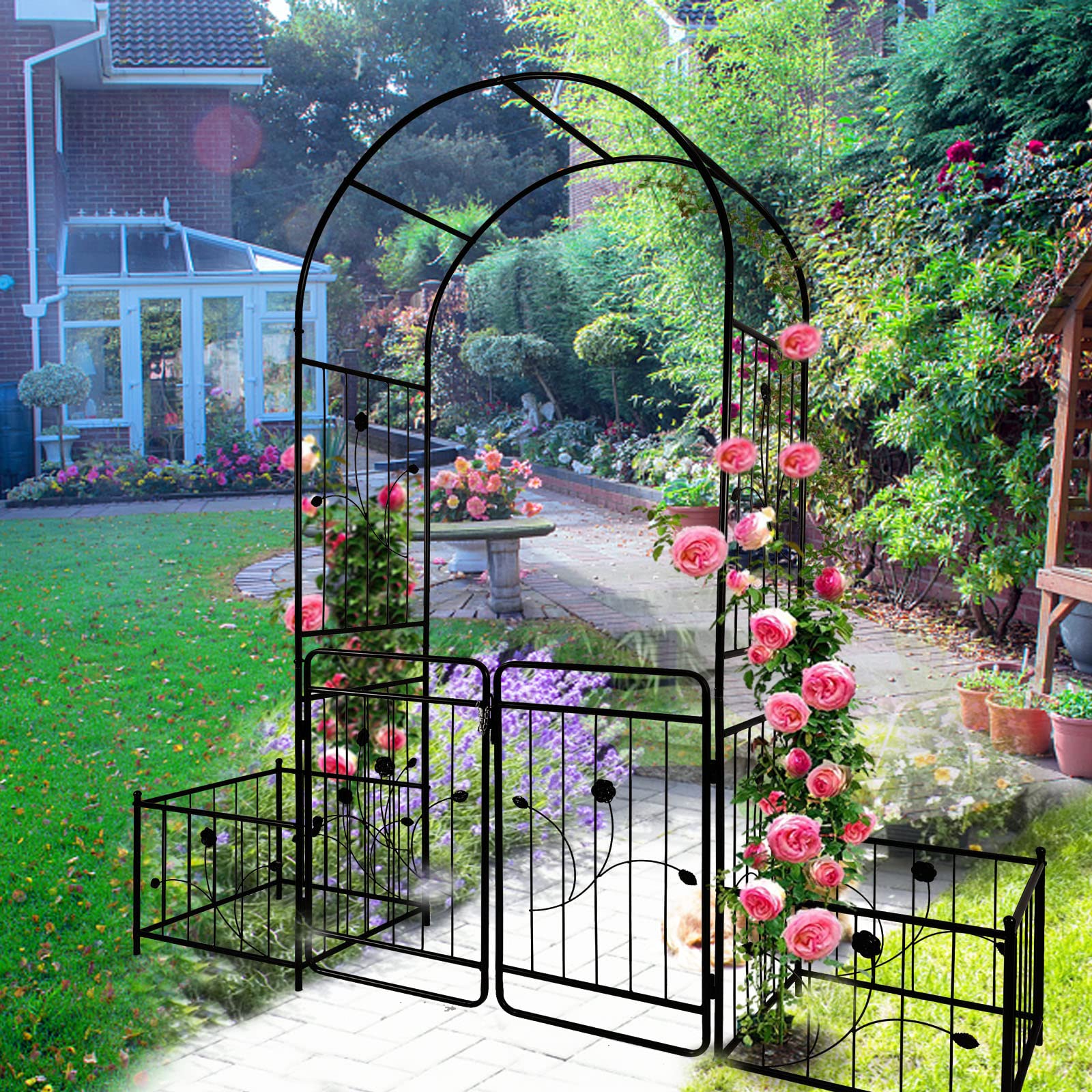 Metal Arbors For Roses