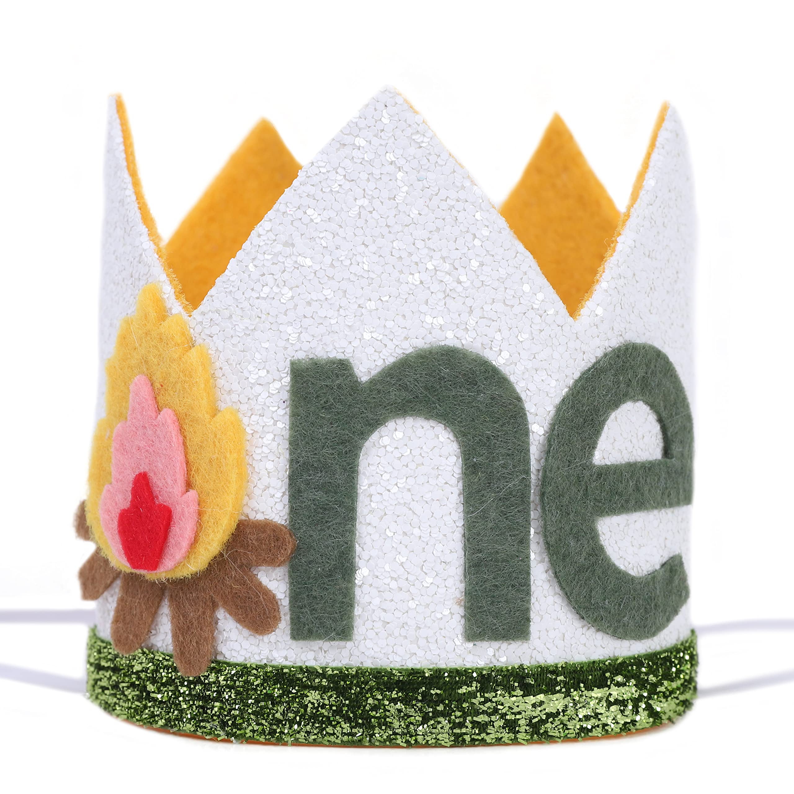 VAVAYAO A Happy Camper Birthday Hat - Happy Birthday Camper, Birthday is More Interesting, Continue Hiking, Our Happy Camper, Happy Camper Birthday Decorations, an Adventure Waiting, Boy 1st Crown.
