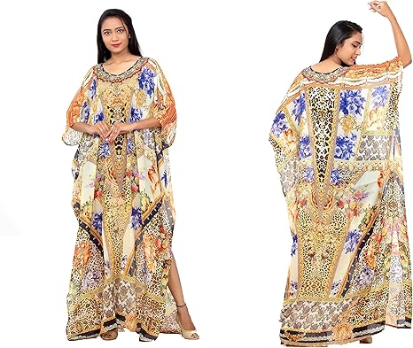 vestidos kaftan largos