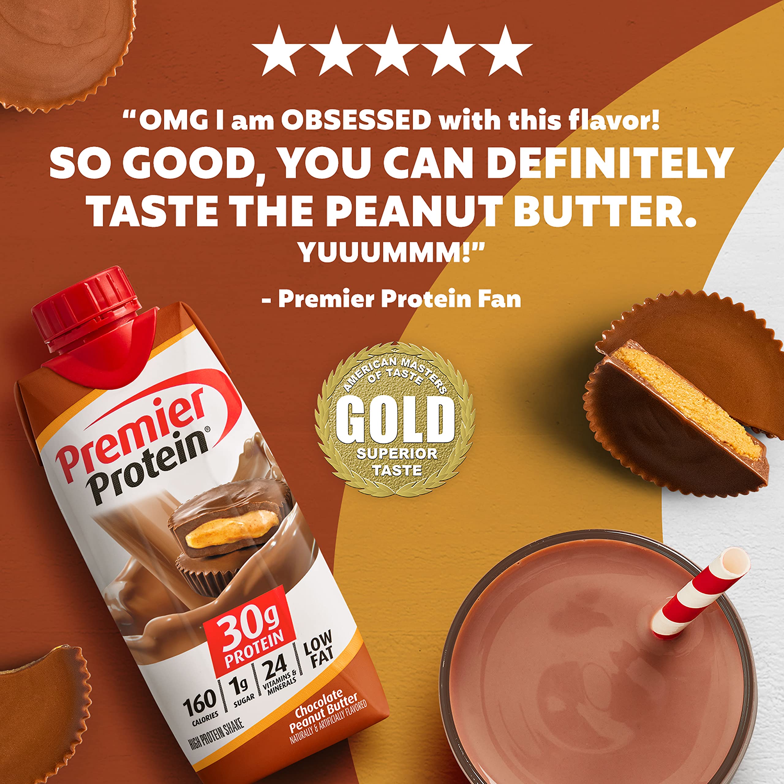 Premier Protein Shake, Chocolate Peanut Butter, 30g Protein, 11 Fl Oz