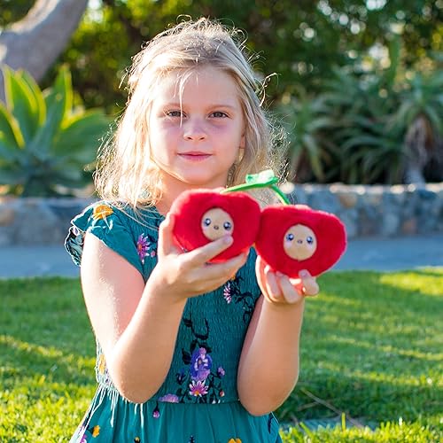 Miniatura 6 de Adora Peluche de fruta de cerezo - Recolector de cereza de felpa fresca - 6 pulgadas (22079)