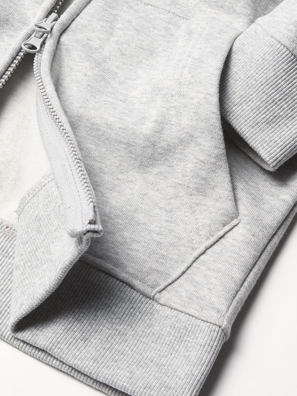 IZOD boys Sensory-friendly Full-zip Hoodie Sweatshirt, Soft Fabric With Pockets & Ribbed Cuffs, Tagless - Image 3