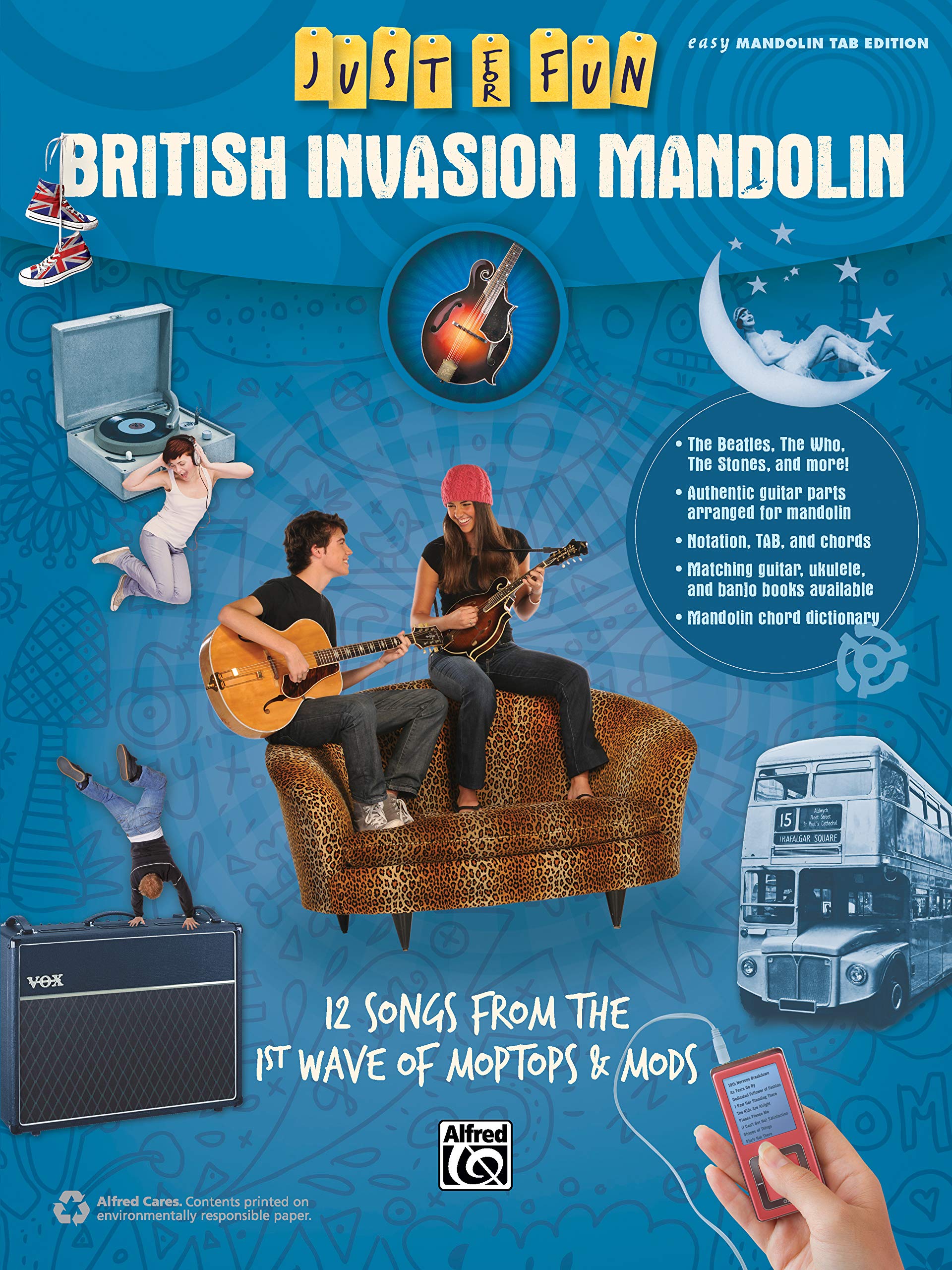 Just for Fun -- British Invasion Mandolin: 12 Songs from the 1st Wave of Moptops & Mods
