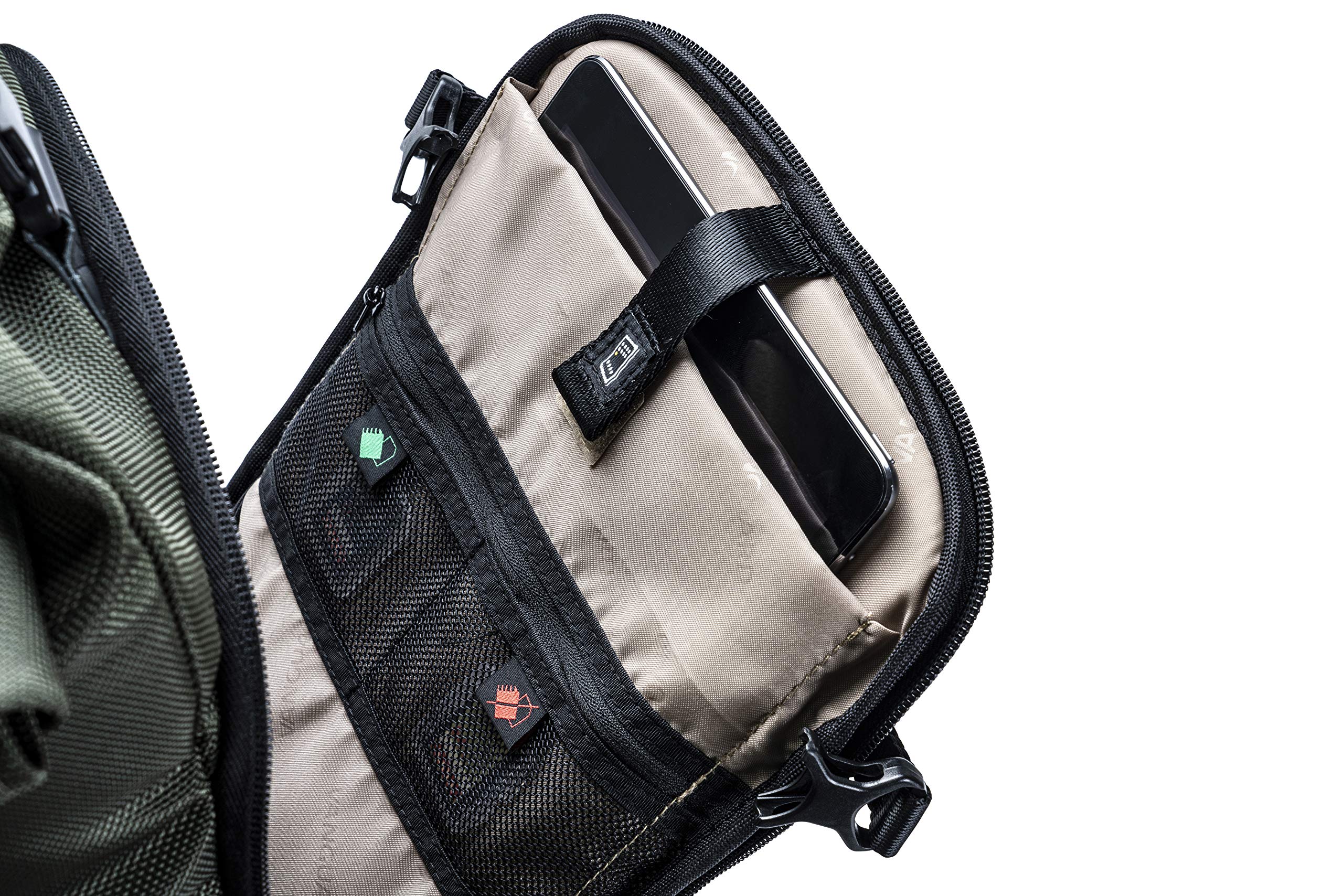 VANGUARD VEO SELECT 39RBM zielony, plecak typu roll-top
