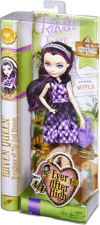 Ever After High CLD84 Enchanted Picnic Raven Queen Doll