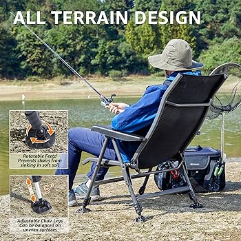 【激レア 】MountainResearch picnicseat black Amazon.com: X Strike Folding Camping Chair Support 350 LBS