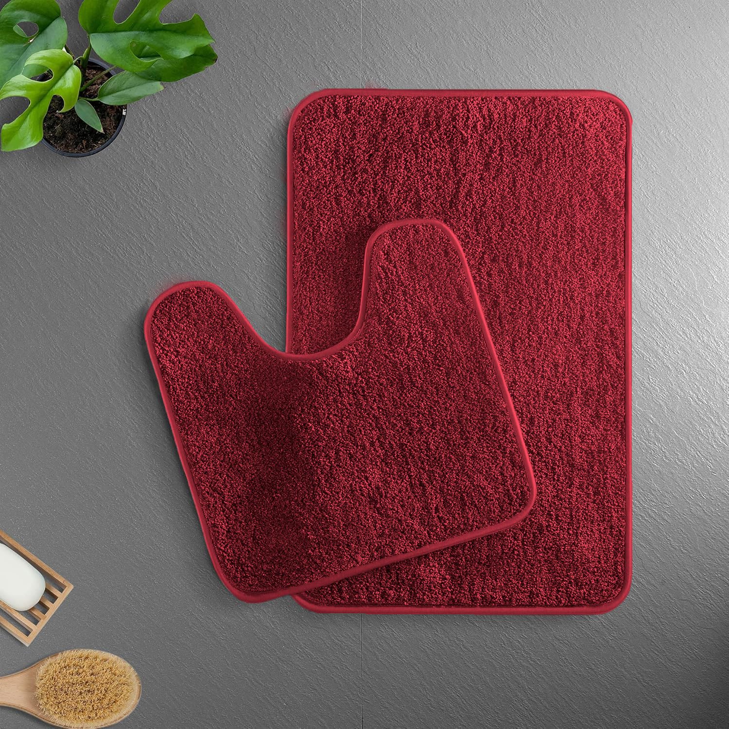 Luxe Home Microfiber Shaggy Carpet - 3x5 Feet -7