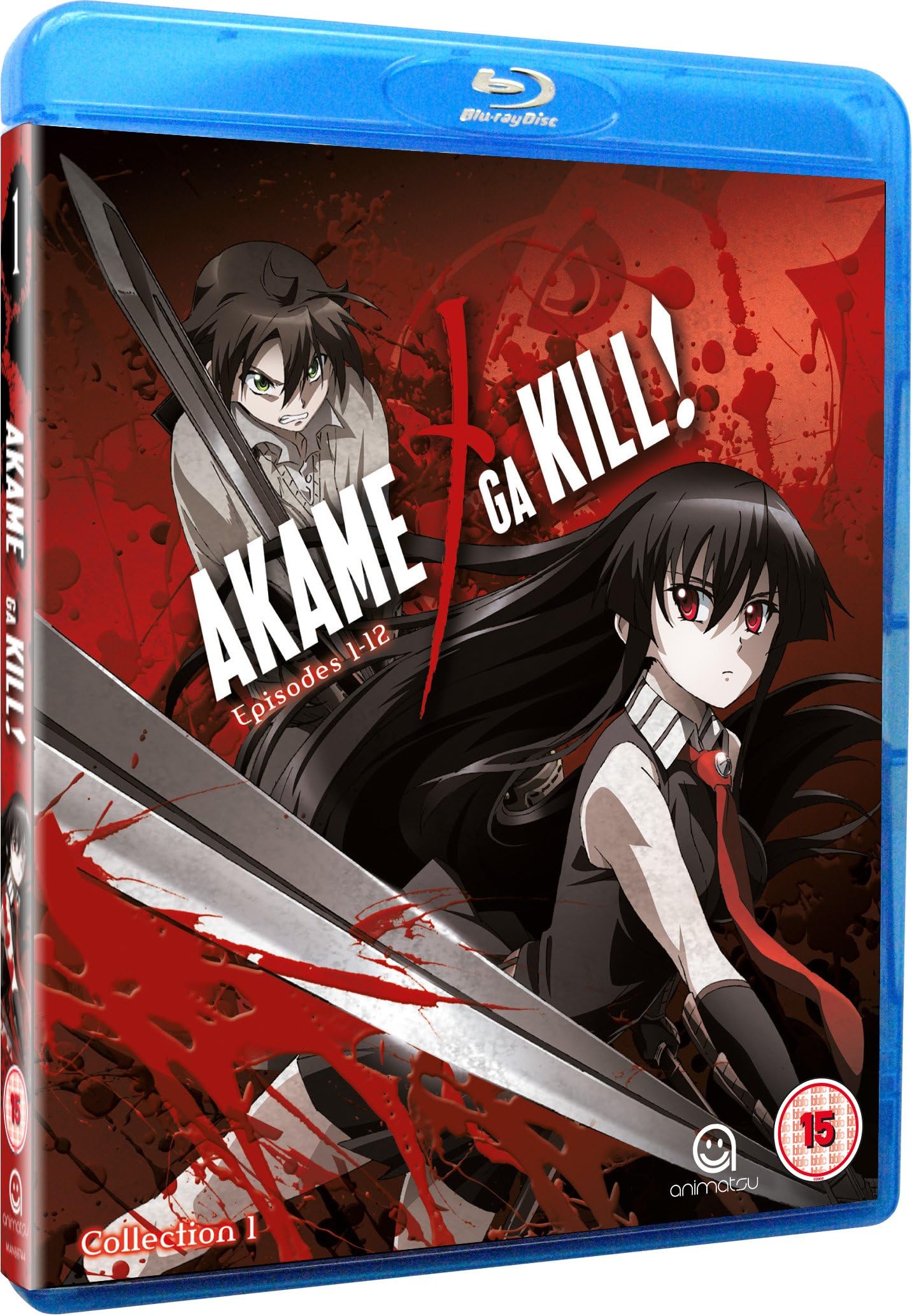 Akame Ga Kill Collection 1 (Episodes 1-12) Blu-ray