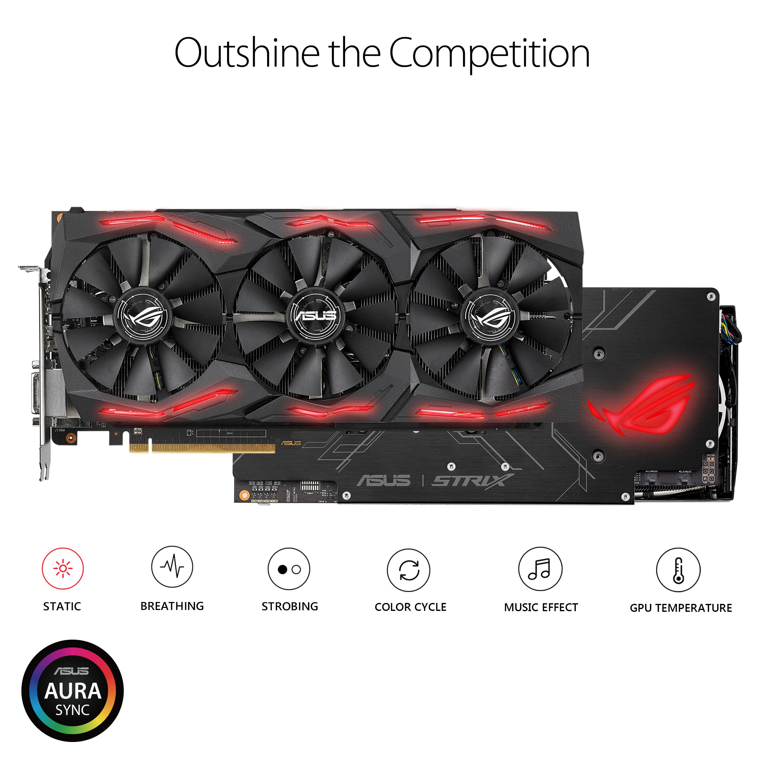 ASUS Radeon RX Vega 64 8GB Overclocked 2048-Bit HBM2 PCI Express