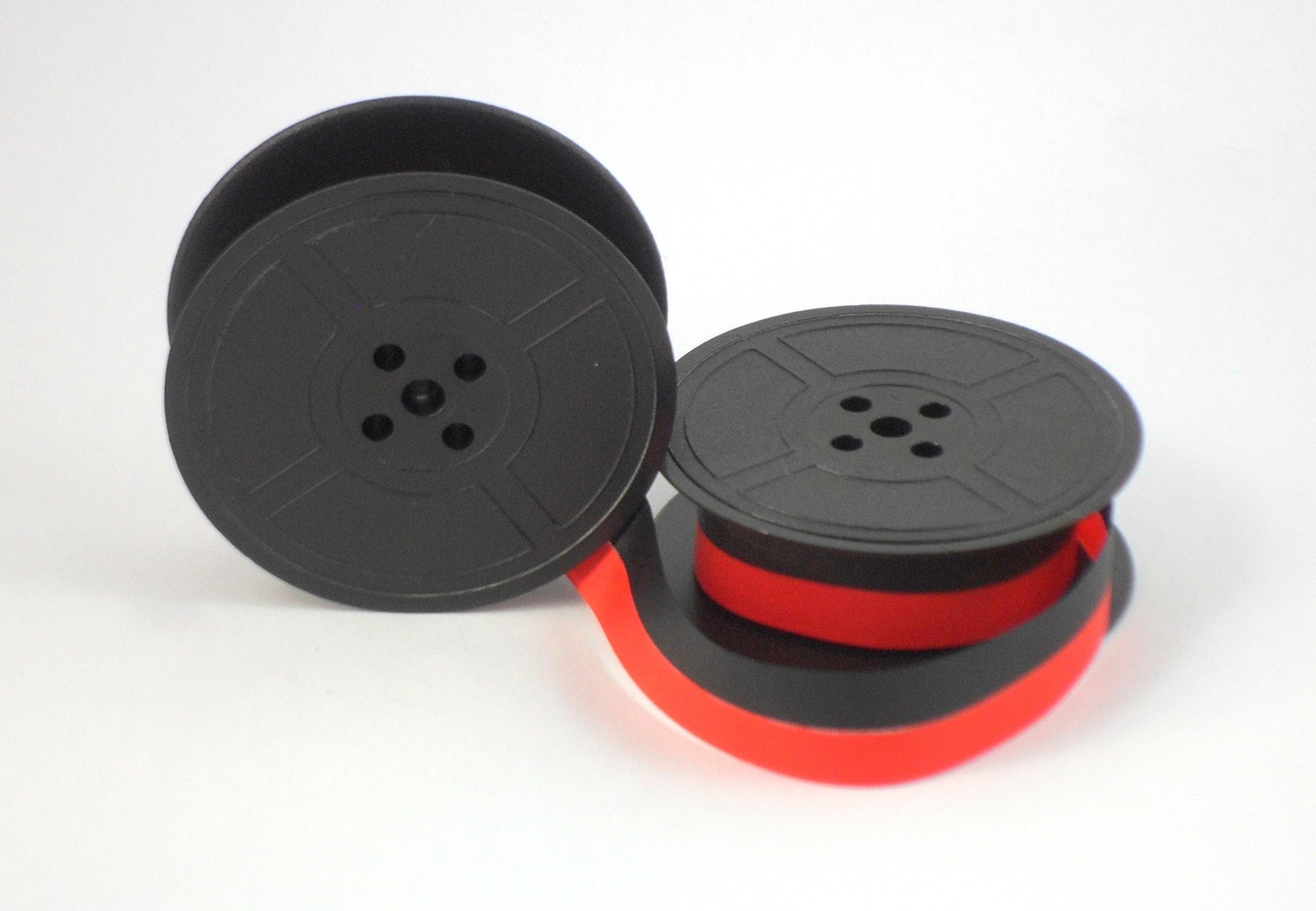 Silver Reed Typewriter Ink Spool Ribbon GR9 1009FN - Red & Black