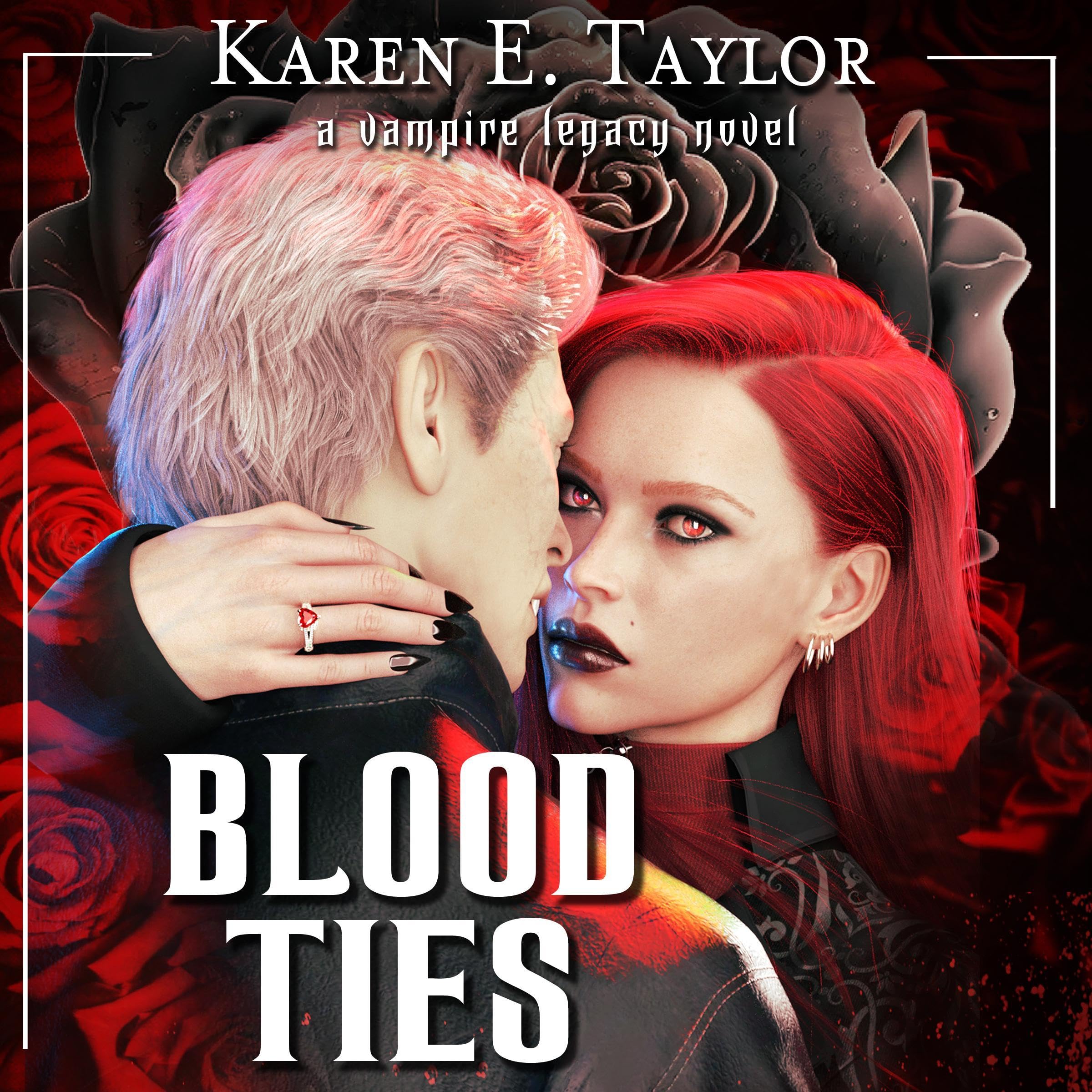 Cover art for Blood Ties: A Vampire Legacy Novel (The Vampire Legacy, Book 3)