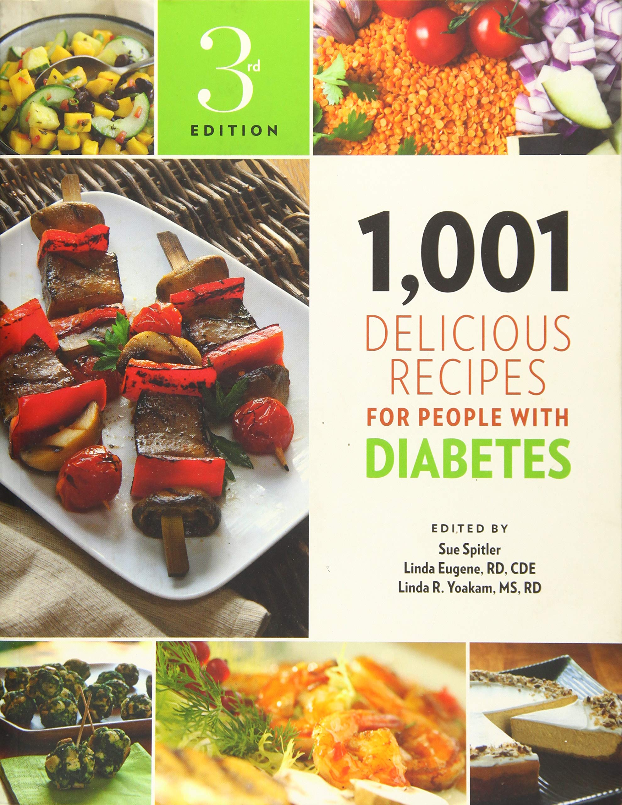 1,001 Delicious Recipes for People with Diabetes