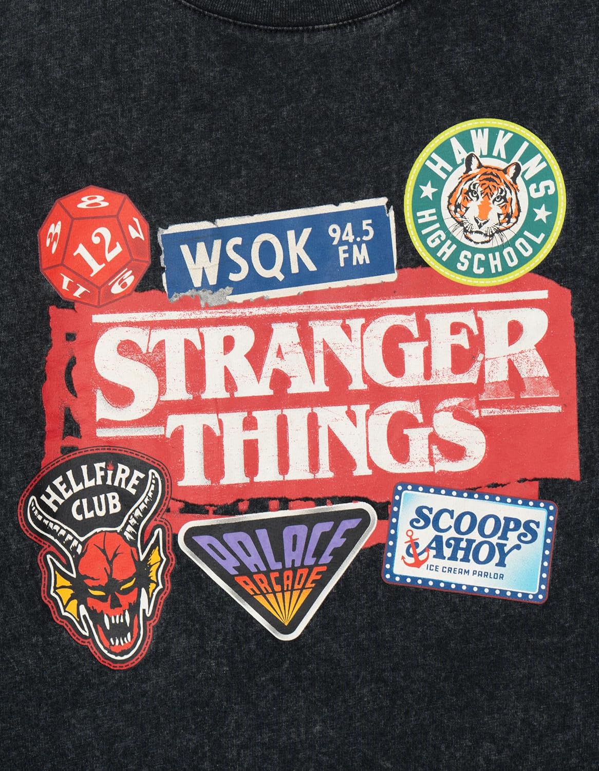 Stranger Things T-Shirt Little Kid to Adult Sizes (6-2XL)