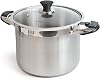Joycook Stainless Steel Stock Pot w/Glass Lid (15QT)