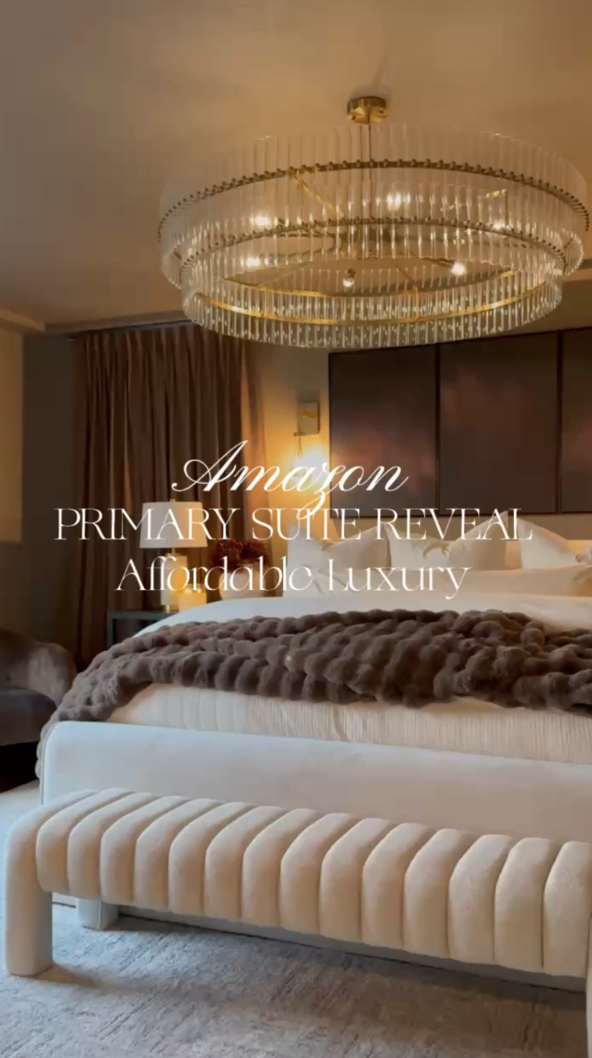 Watch My Elevated Bedroom Suite Luxury Decor I Love on Amazon Live