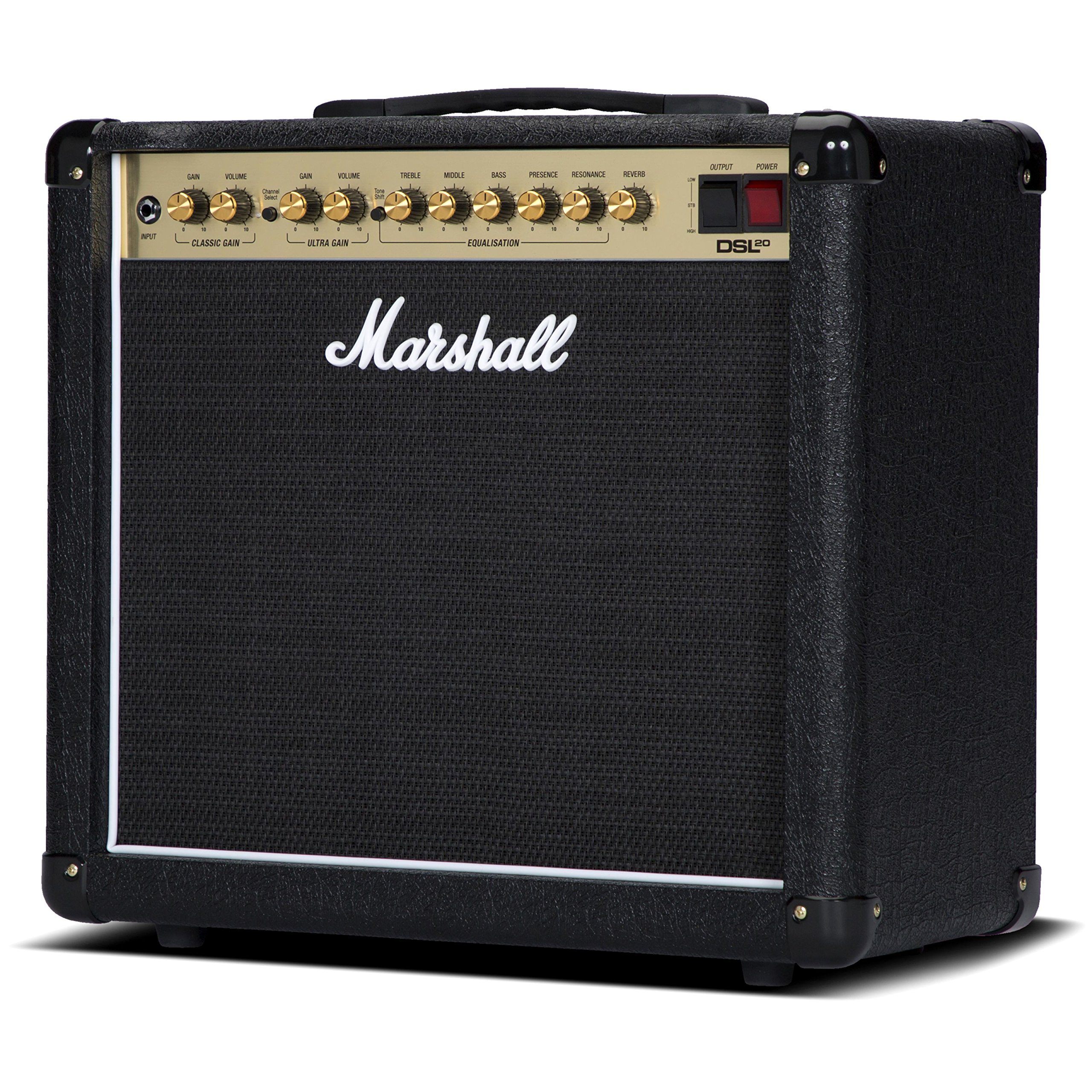 Marshall DSL20CR 2-Channel Valve Combo 20W (Black) - Wzmacniacz lampowy combo do gitary elektrycznej