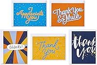 Vista 1 de American Greetings Mini notas de agradecimiento y sobres, brillantes y coloridos (20 unidades)