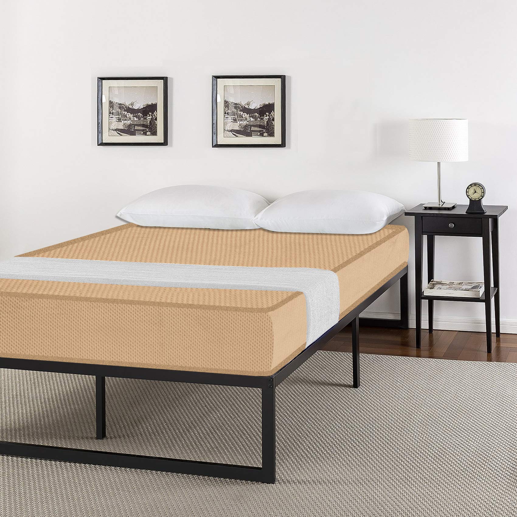 SLEEPSPA by Coirfit STARLIFE� Medium Direct from Factory 4' Inch Single Size PU Foam Mattress 75X30X4