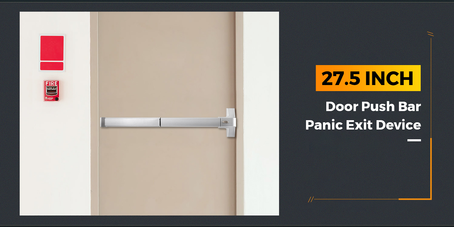 BEAMNOVA Commercial Door Push Bar Panic Exit Device with Alarm