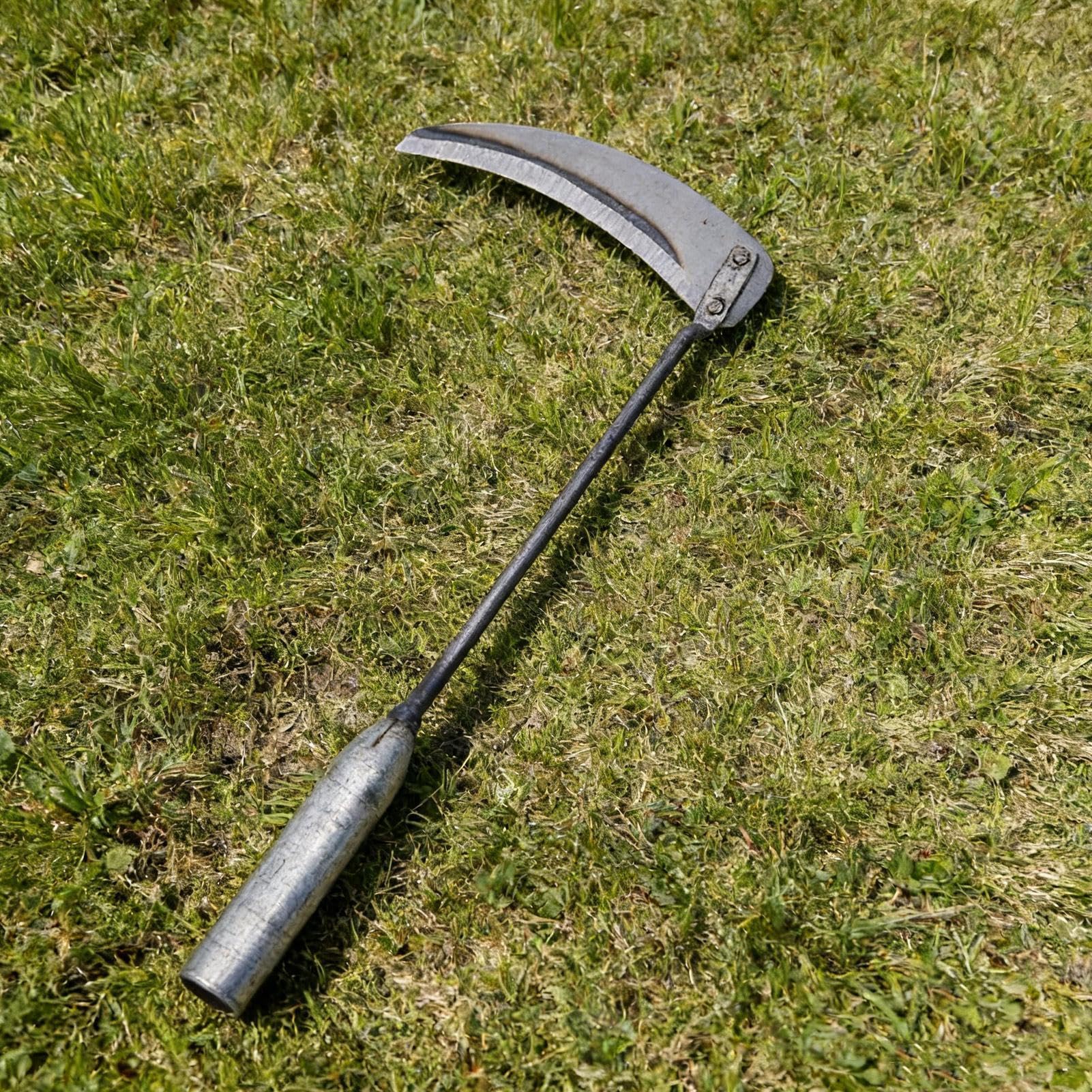 Faucille pour travaux de Jardinage,Équipement de Jardinage Robuste - Outil de Jardin Robuste pour Binage - pour Ferme, Maison, arrière-Cour, pelouse, Parc, Terrain, de Culture, Gazon
