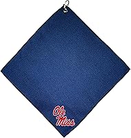 Vista 8 de Team Golf NCAA Adult-Unisex Microfiber Golf Towel, 15x15