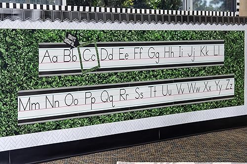 Miniatura 2 de Teacher Created Resources Tablero de anuncios de línea del alfabeto de granja moderna (TCR8338)