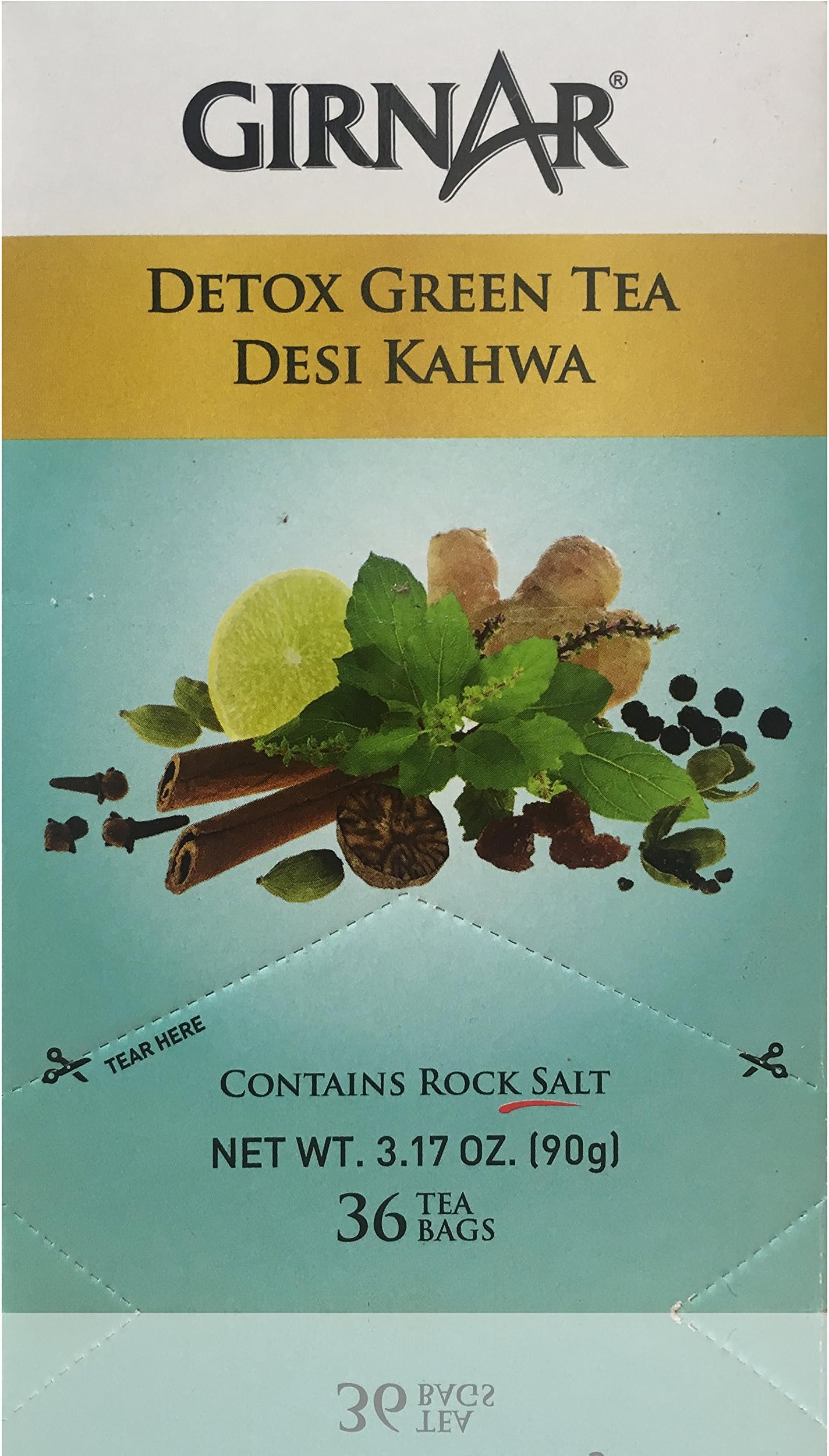 Detox Green Tea, 1080 Grams (Combo of 12)