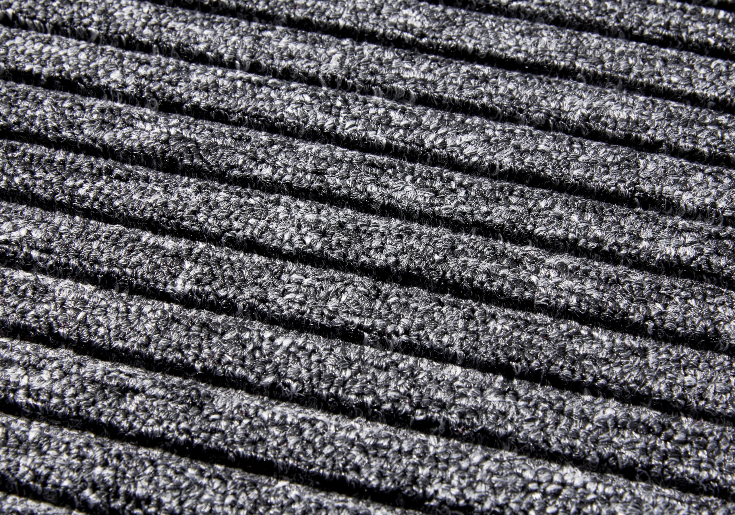 HANSE Home Mix Mats Paillasson pour intérieur et extérieur, antidérapant, résistant aux intempéries, pour Couloir, terrasse, entrée, 45 x 75 cm, Gris