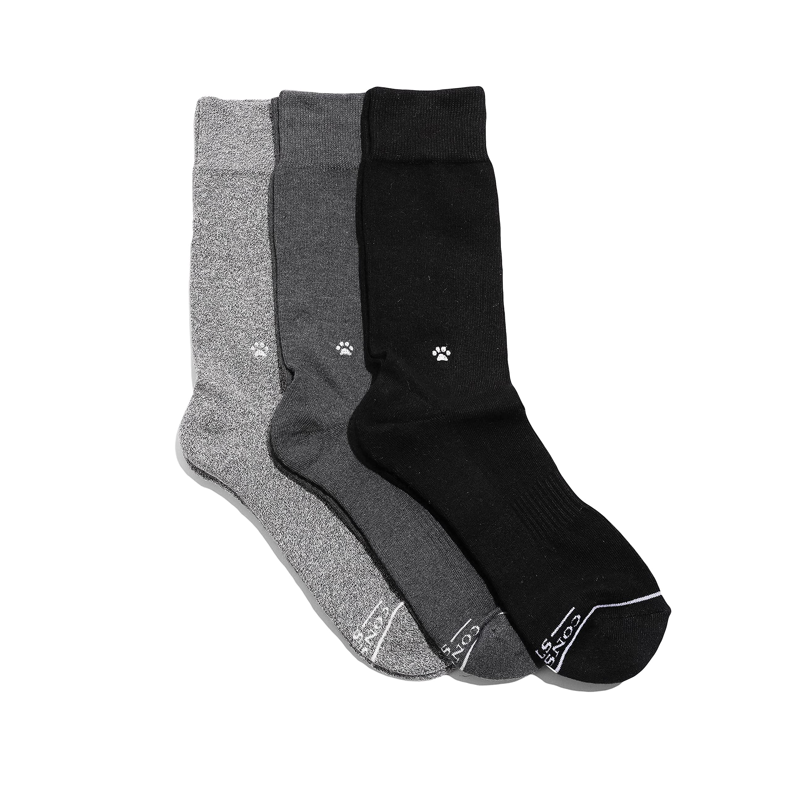 Conscious Step Women's Fair Trade Organic Cotton Crew Socks | Every Pair Helps Support our Partners | Gift Box